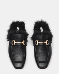 ROMEO FAUX FUR BLACK