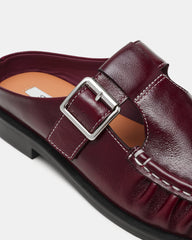 RONA DARK CHERRY LEATHER