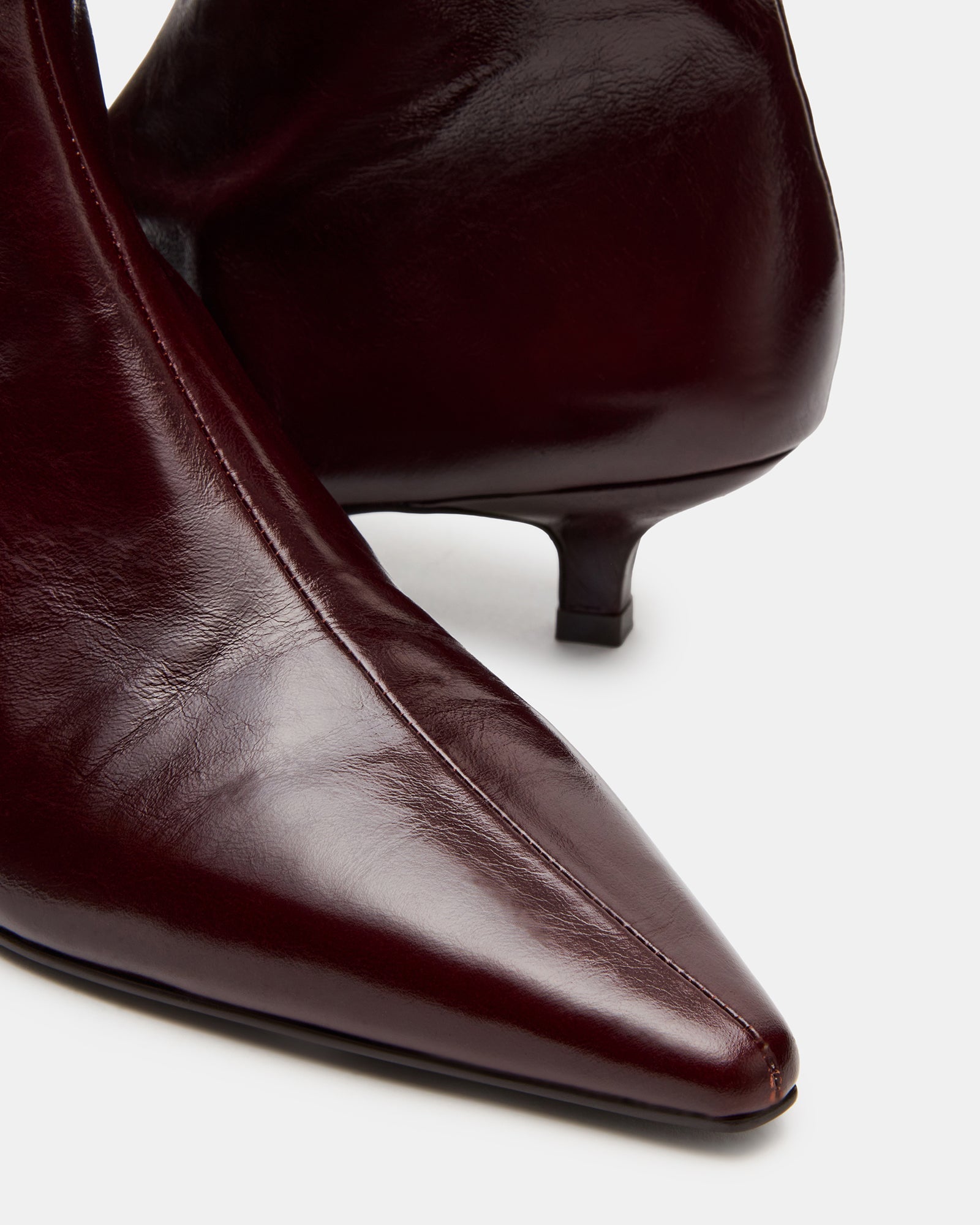 VILE DARK CHERRY LEATHER