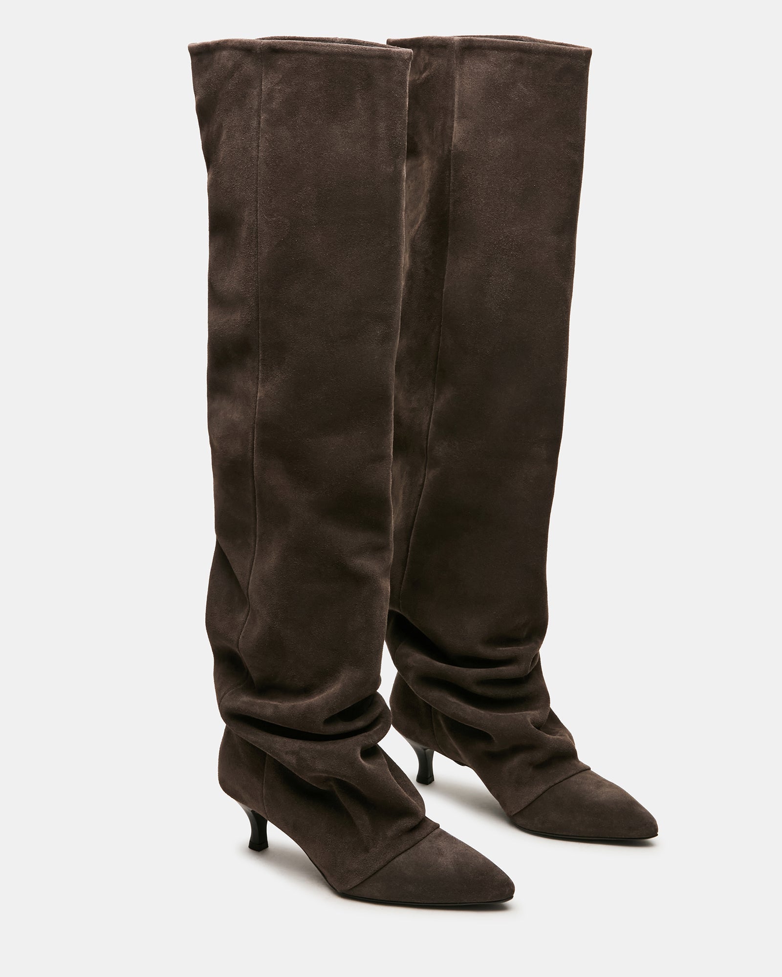 RUE DARK TAUPE SUEDE