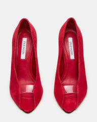 SANTINO RED SUEDE