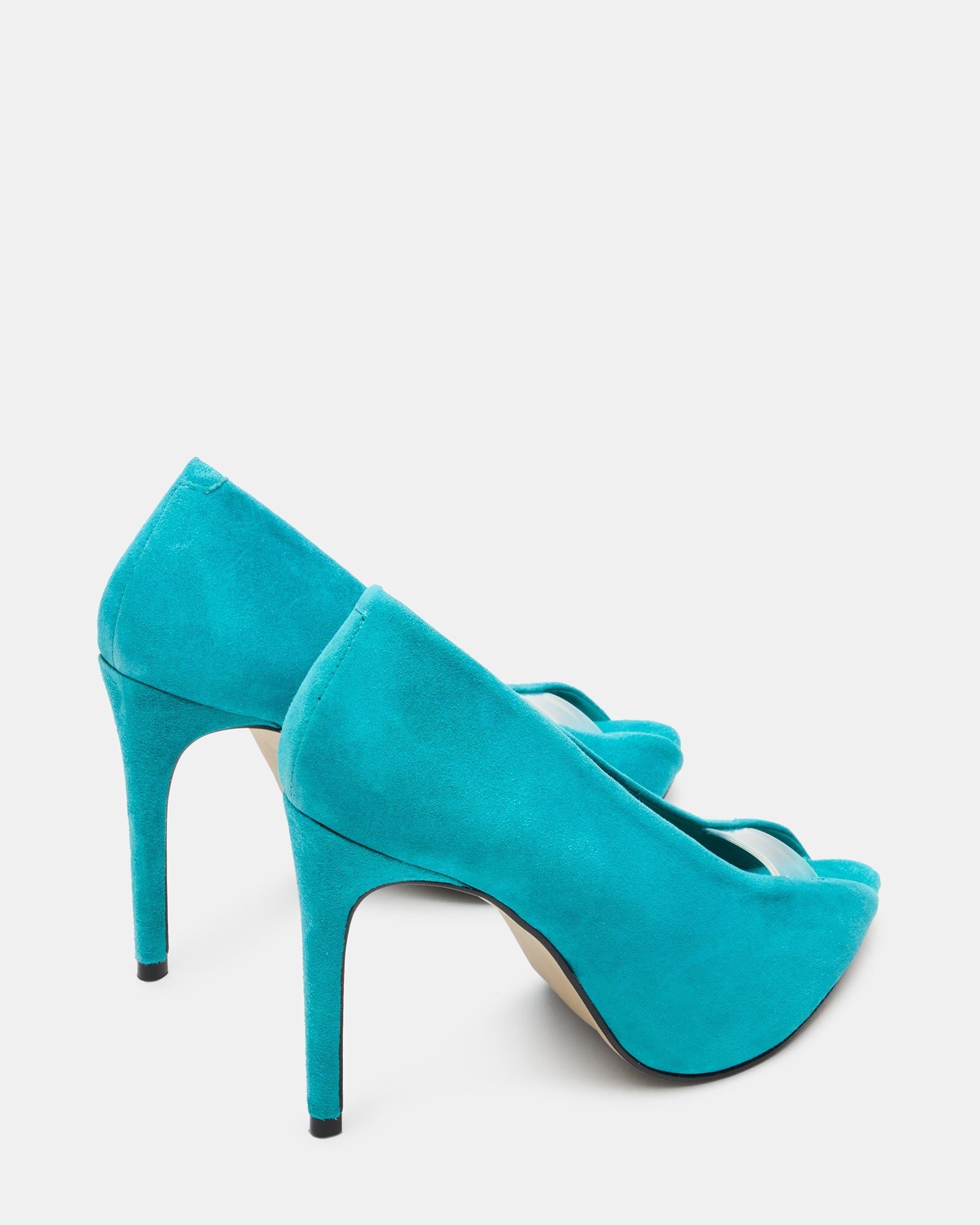 SANTINO TEAL SUEDE
