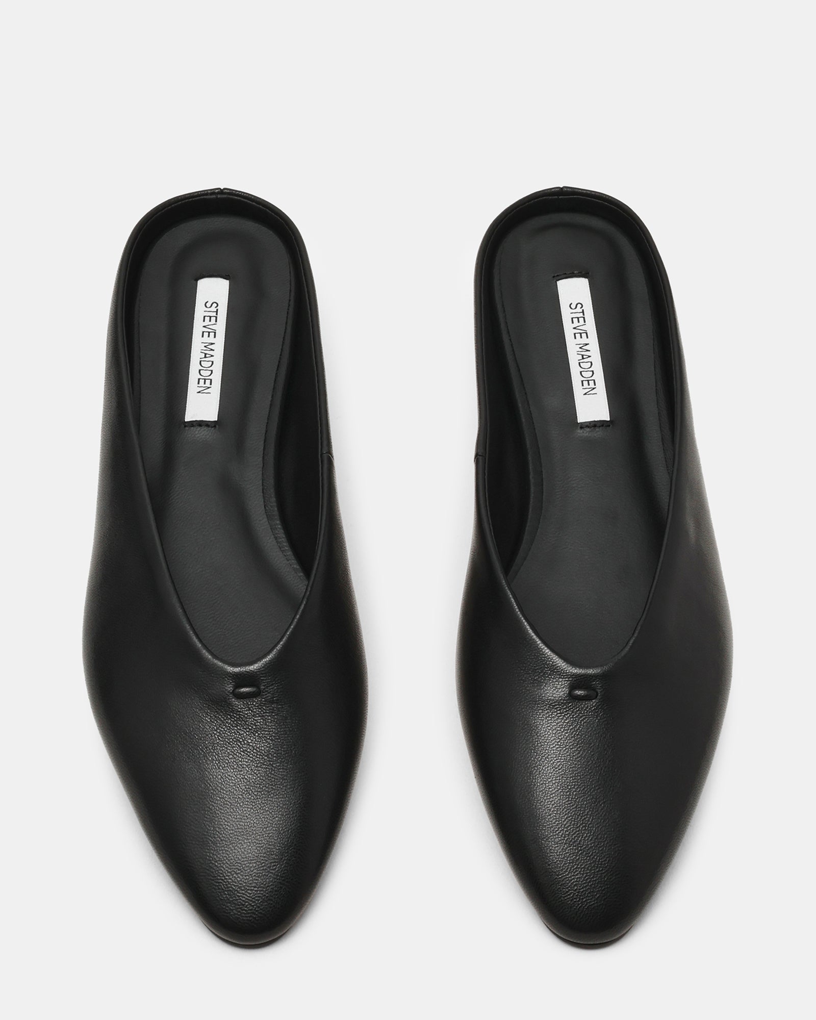 SHERMAN BLACK LEATHER