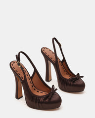 SOFIE BROWN SATIN