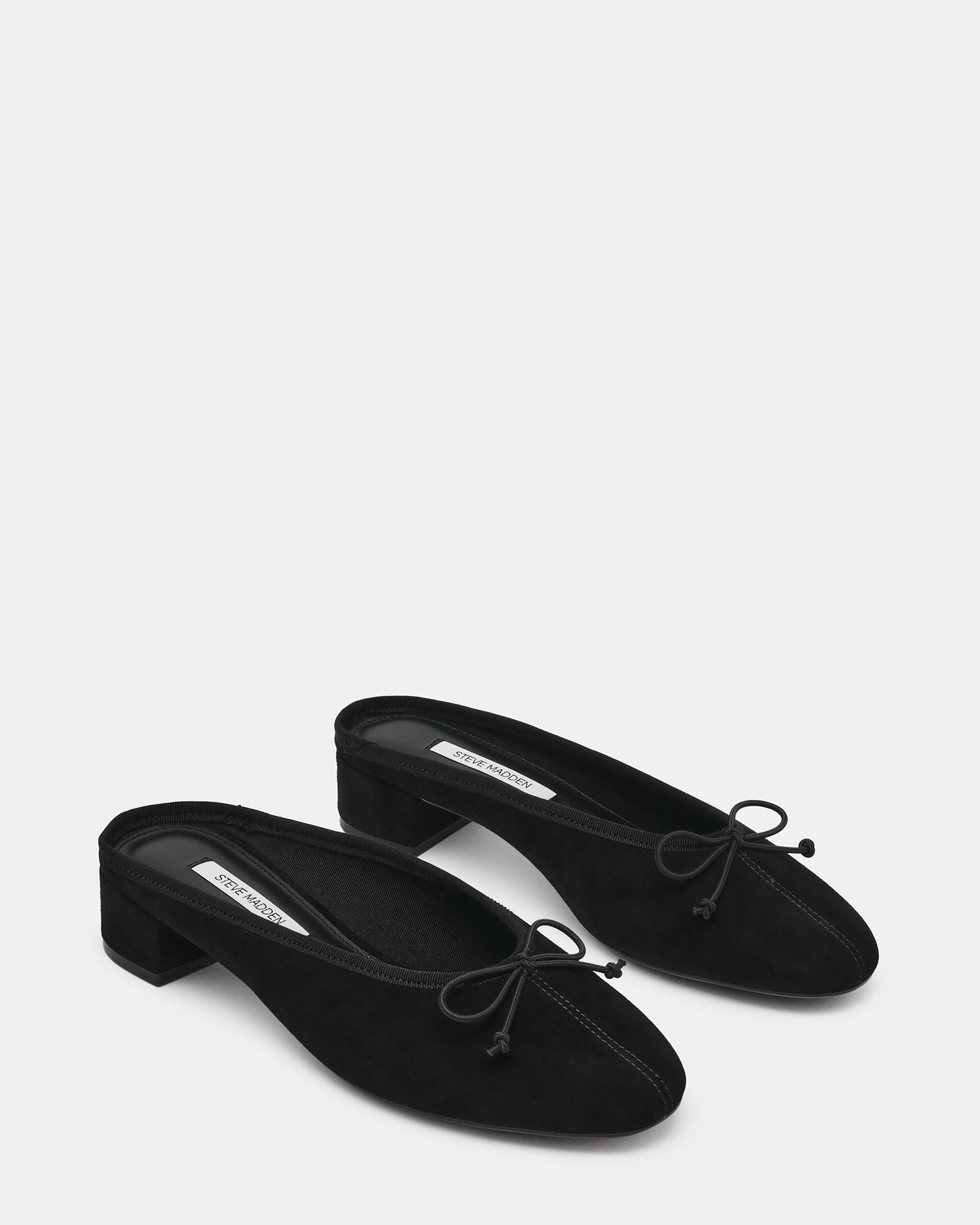 STEFFI MULE BLACK SUEDE