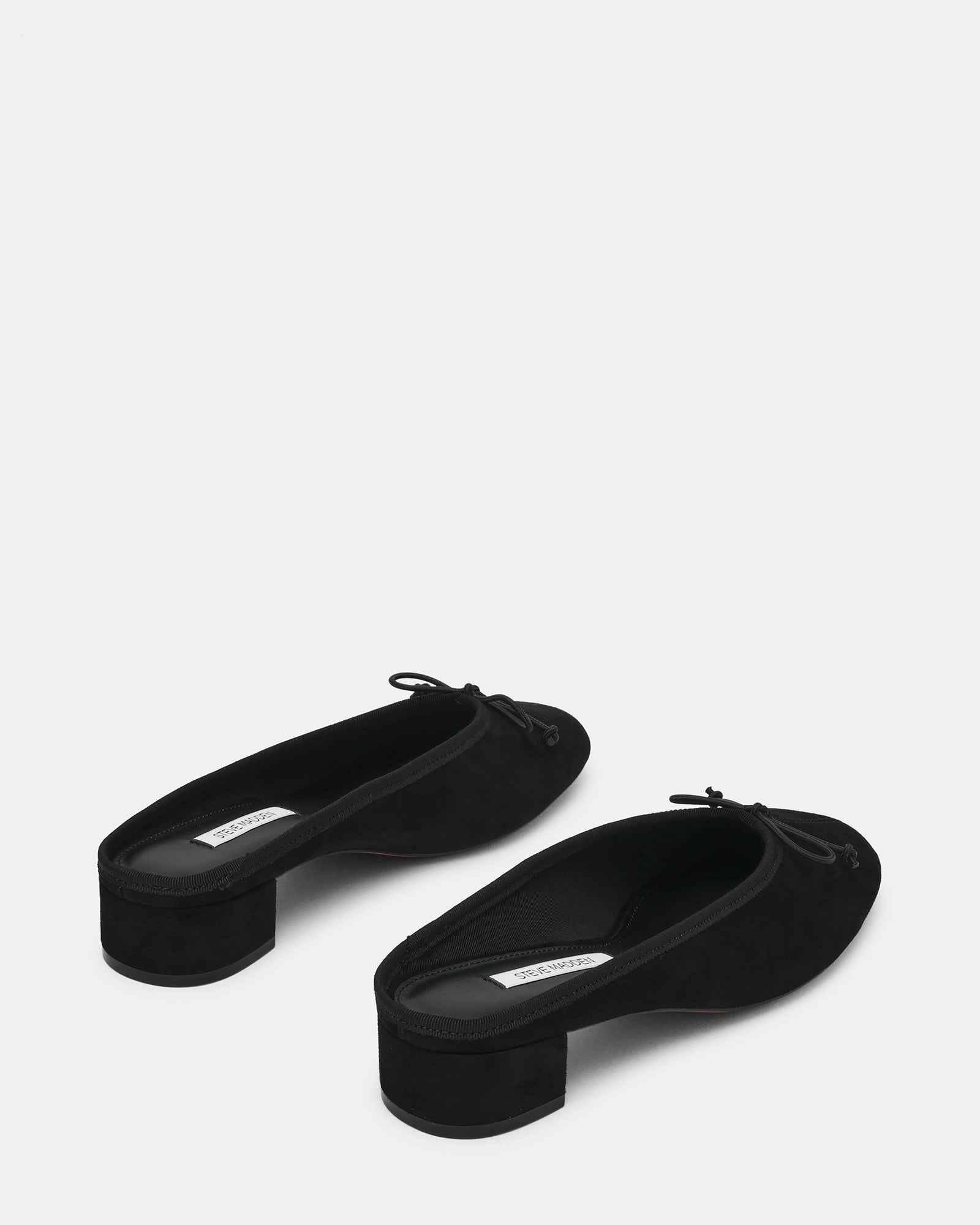 STEFFI MULE BLACK SUEDE