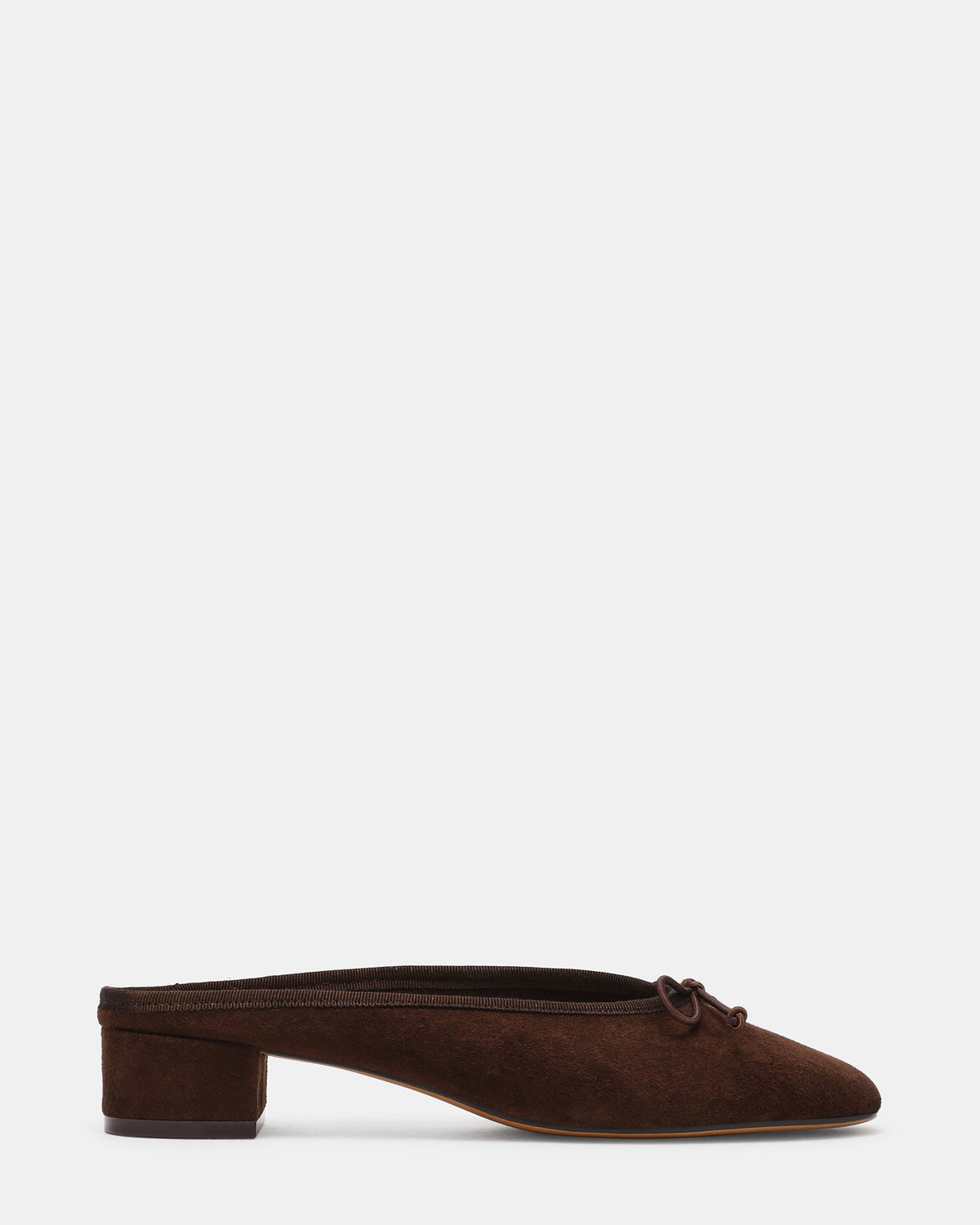 STEFFI MULE BROWN SUEDE