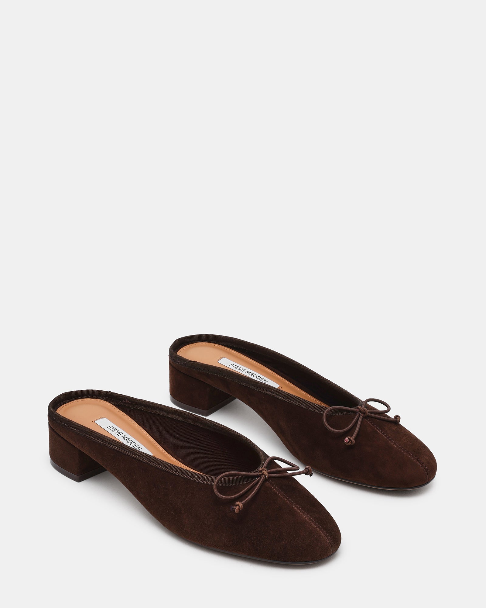 STEFFI MULE BROWN SUEDE