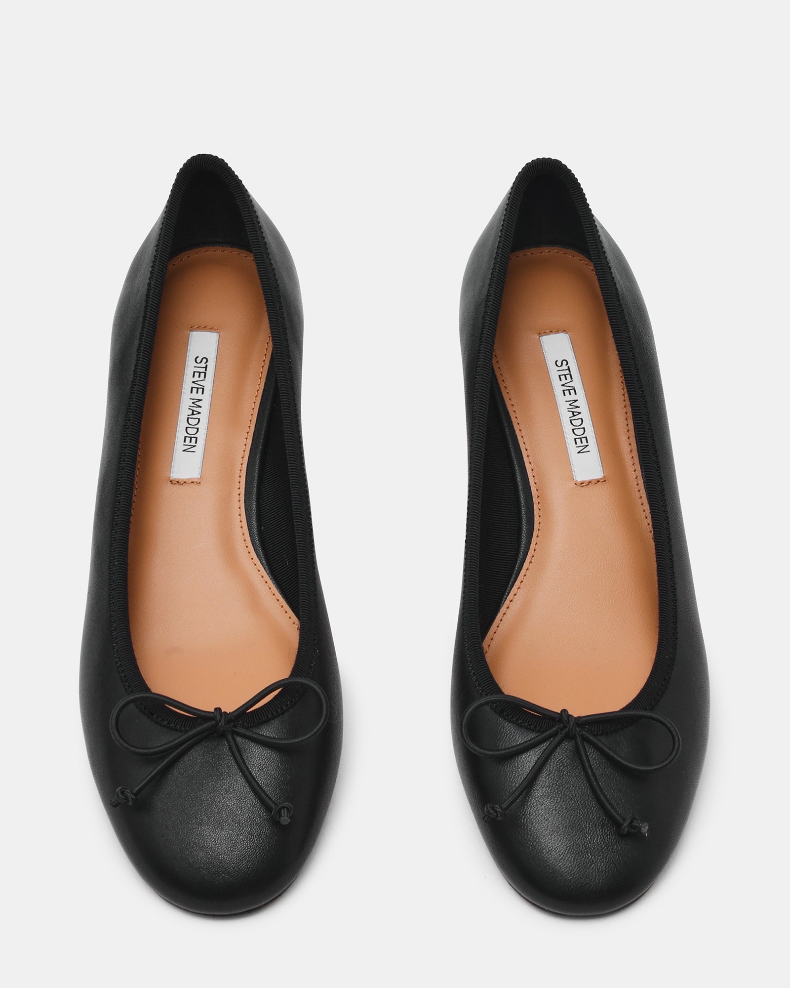 STEFFI BLACK LEATHER