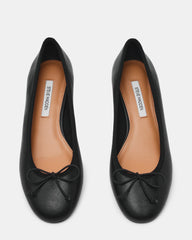 STEFFI BLACK LEATHER