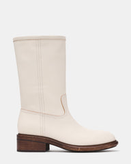 STRAY WHITE LEATHER