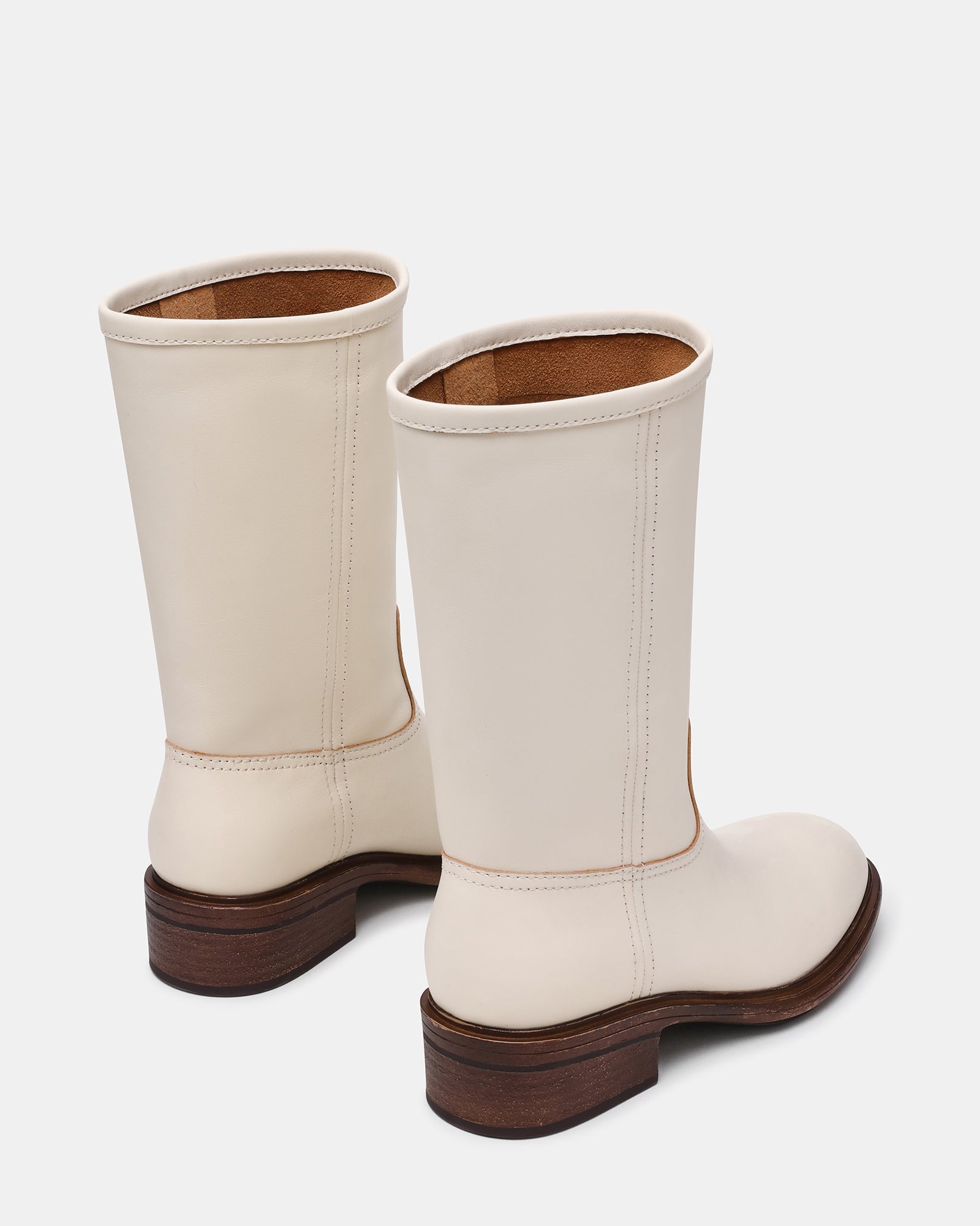 STRAY WHITE LEATHER