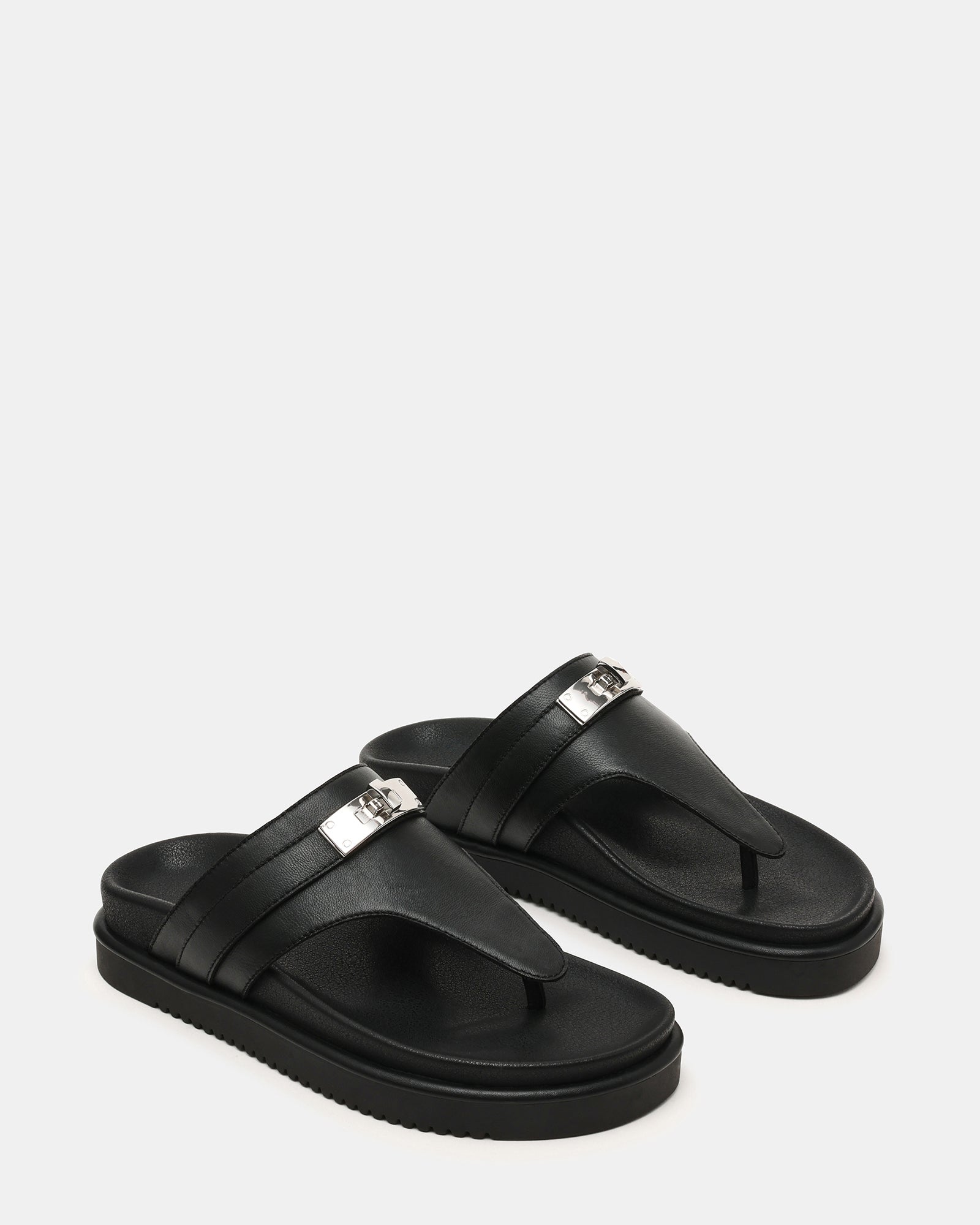 TIBBY BLACK LEATHER