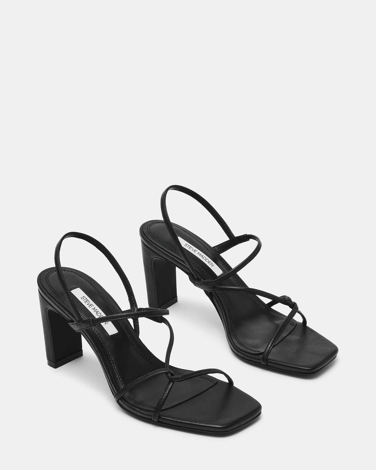 VINETIA BLACK LEATHER