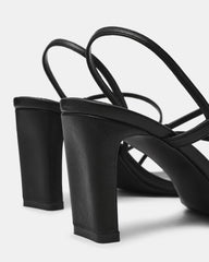 VINETIA BLACK LEATHER