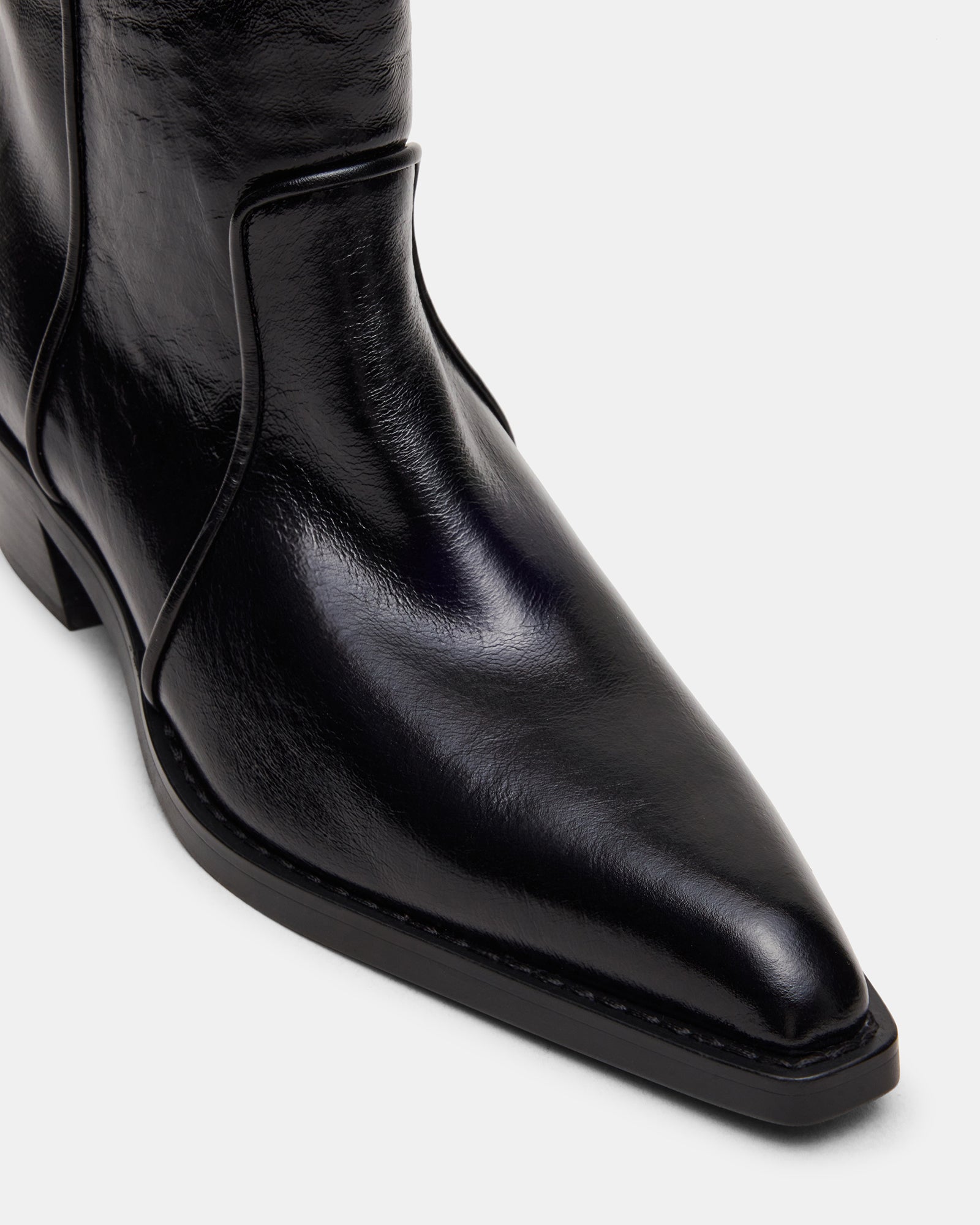 VINNY BLACK LEATHER
