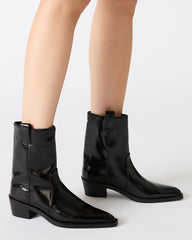 VINNY BLACK LEATHER