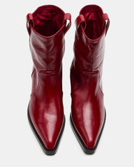 VINNY RED LEATHER