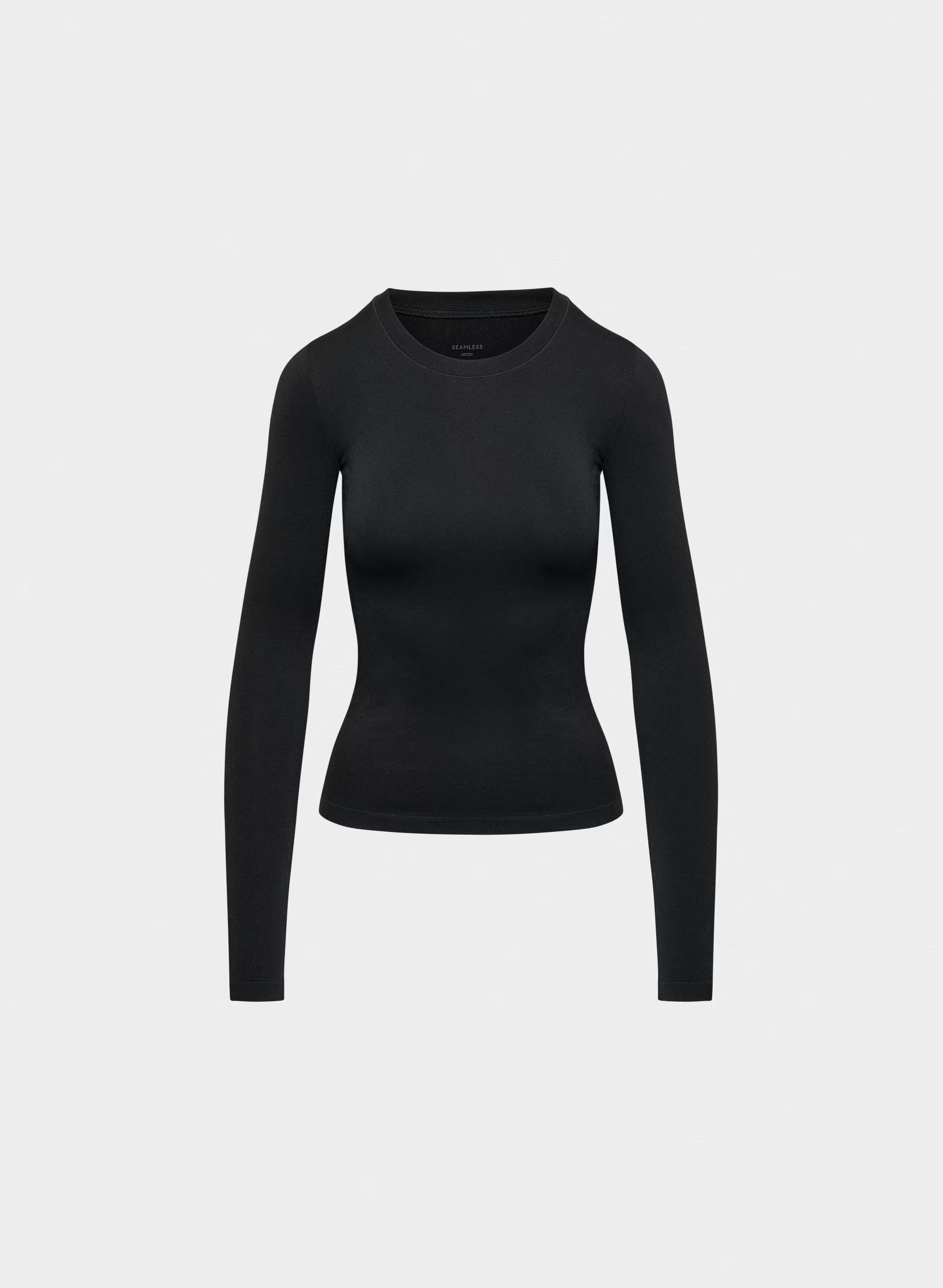 Smooth Seamless Willow Hip Longsleeve - BLACK