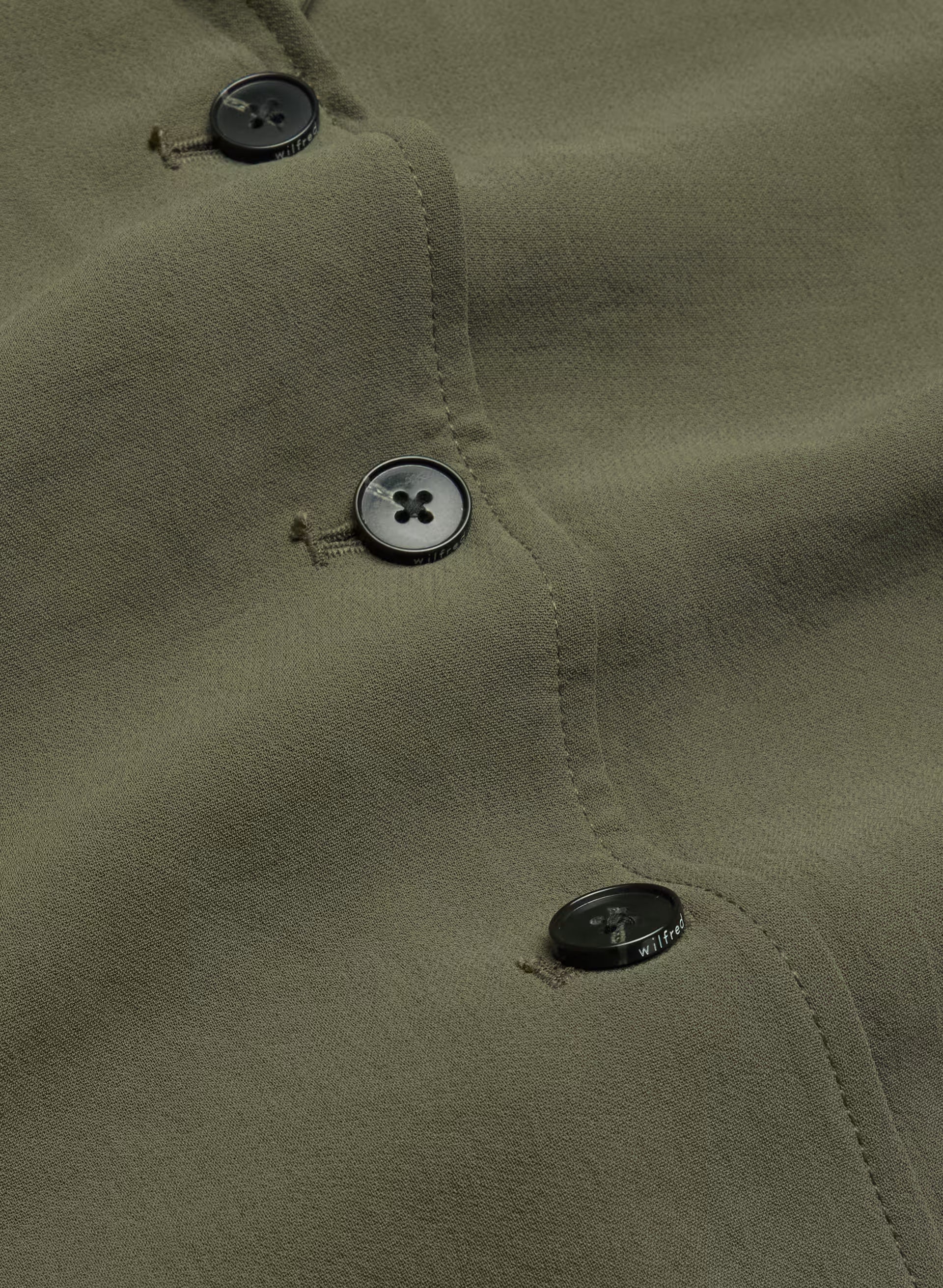 Freeform Shirt - Crepette - DARK OLIVE