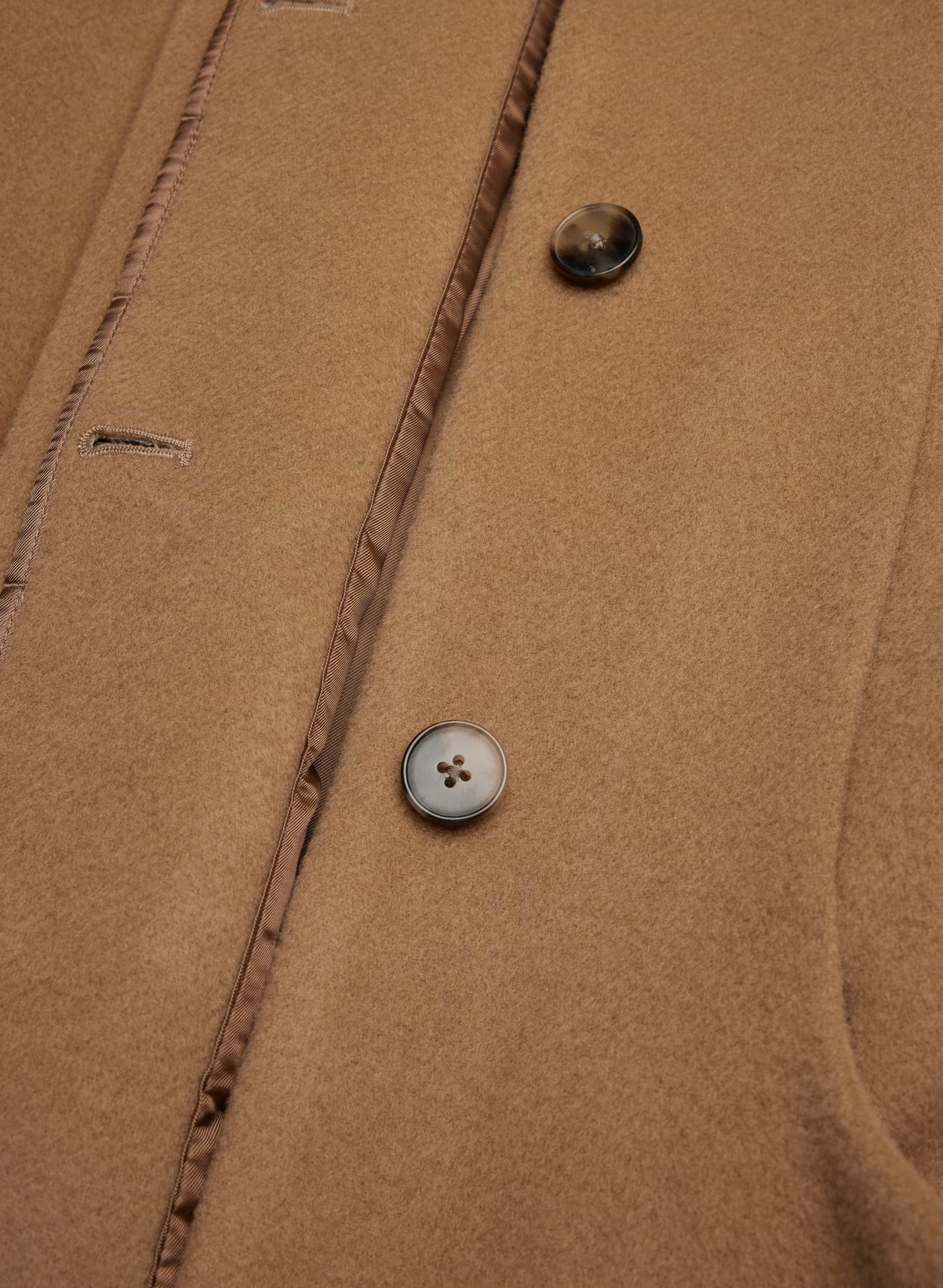 The Cocoon Long Coat - Wool Cashmere - SAVILLE