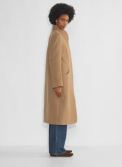 The Cocoon Long Coat - Wool Cashmere - SAVILLE