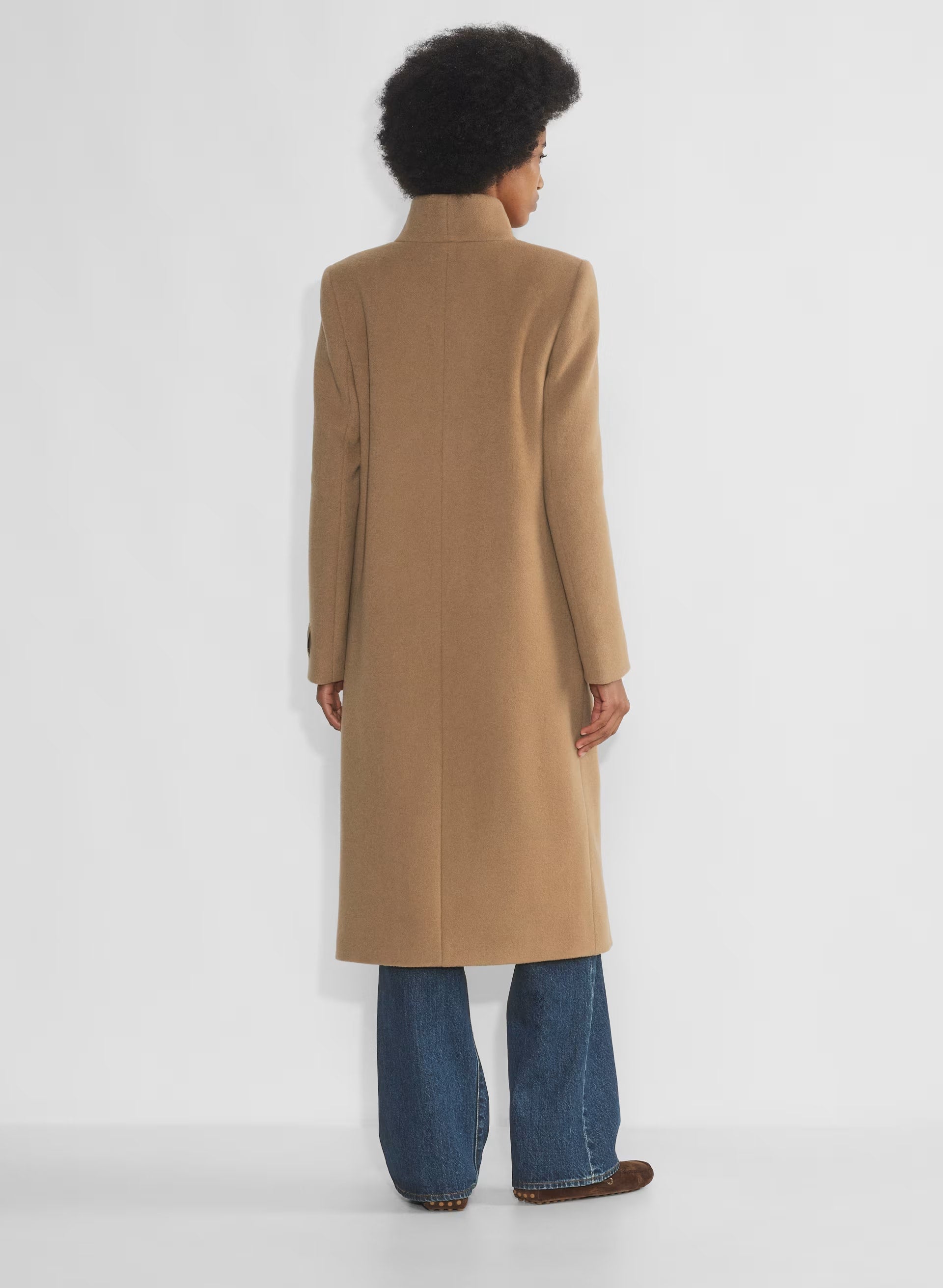 The Cocoon Long Coat - Wool Cashmere - SAVILLE