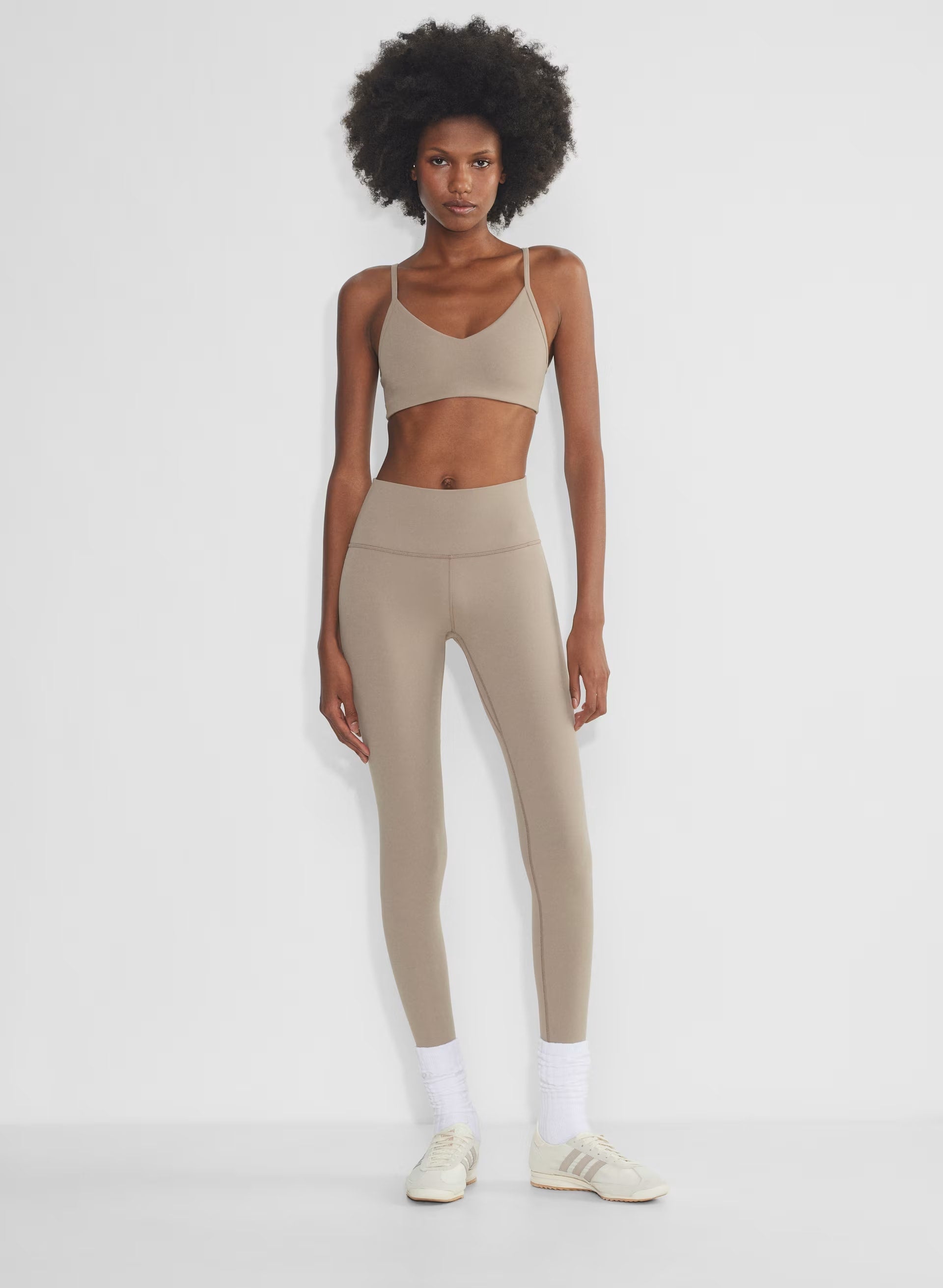 BUTTER Cheeky Hi-Rise Legging - NOMAD TAUPE
