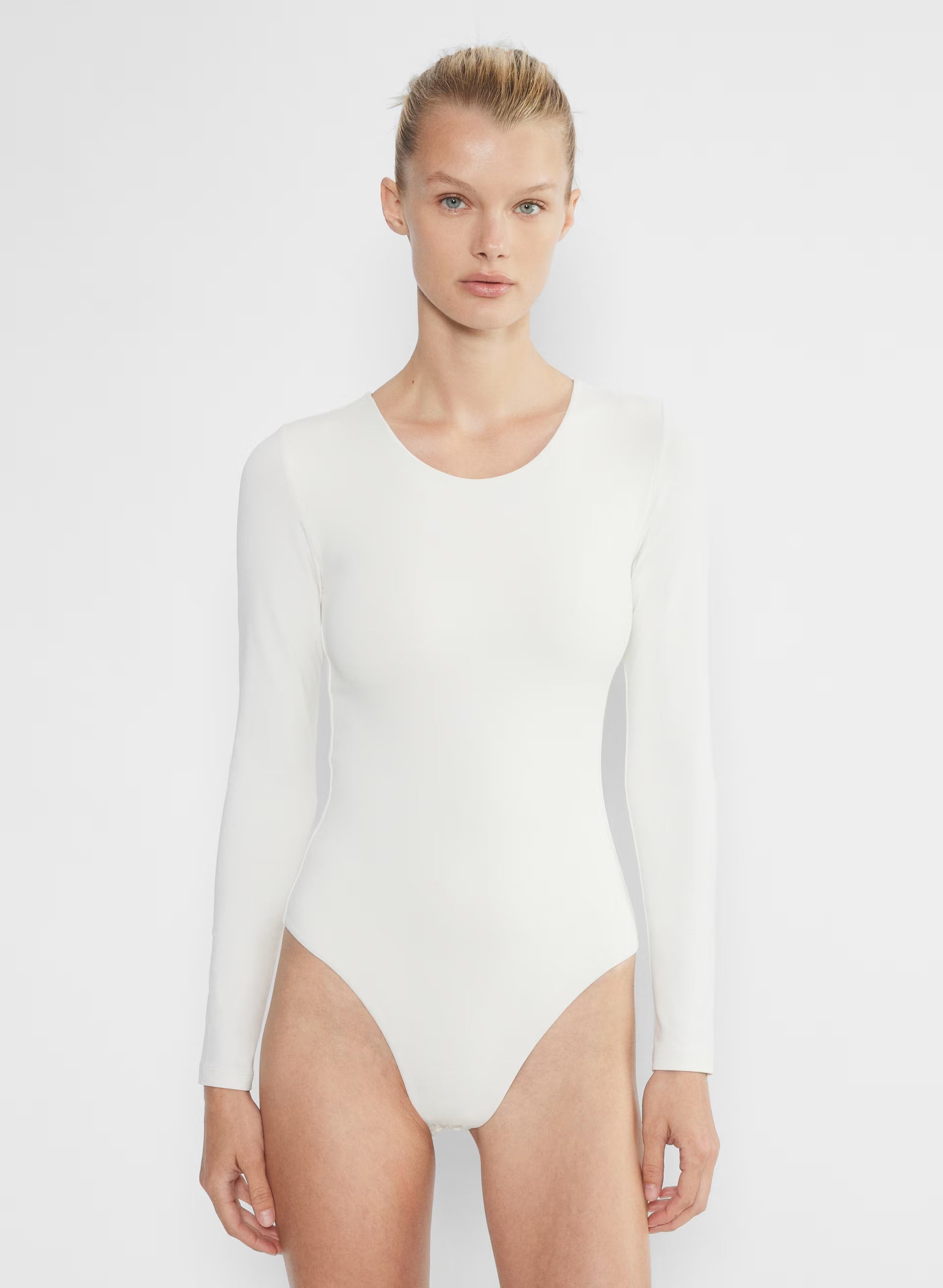 Original Contour Prosperity Crew Bodysuit - LIGHT BIRCH