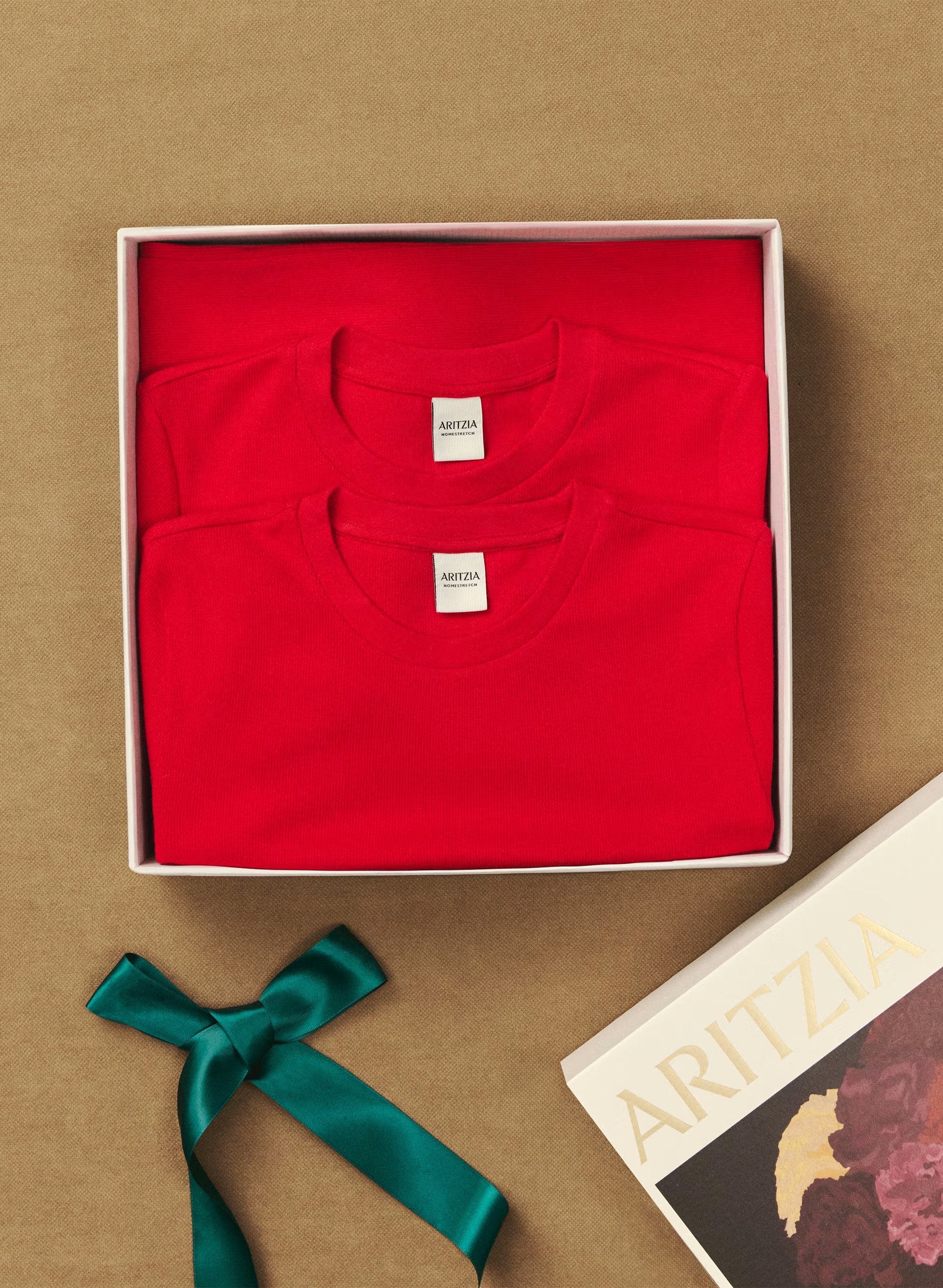 HomeStretch™ Rib Tune T-Shirt - FLASHING RED