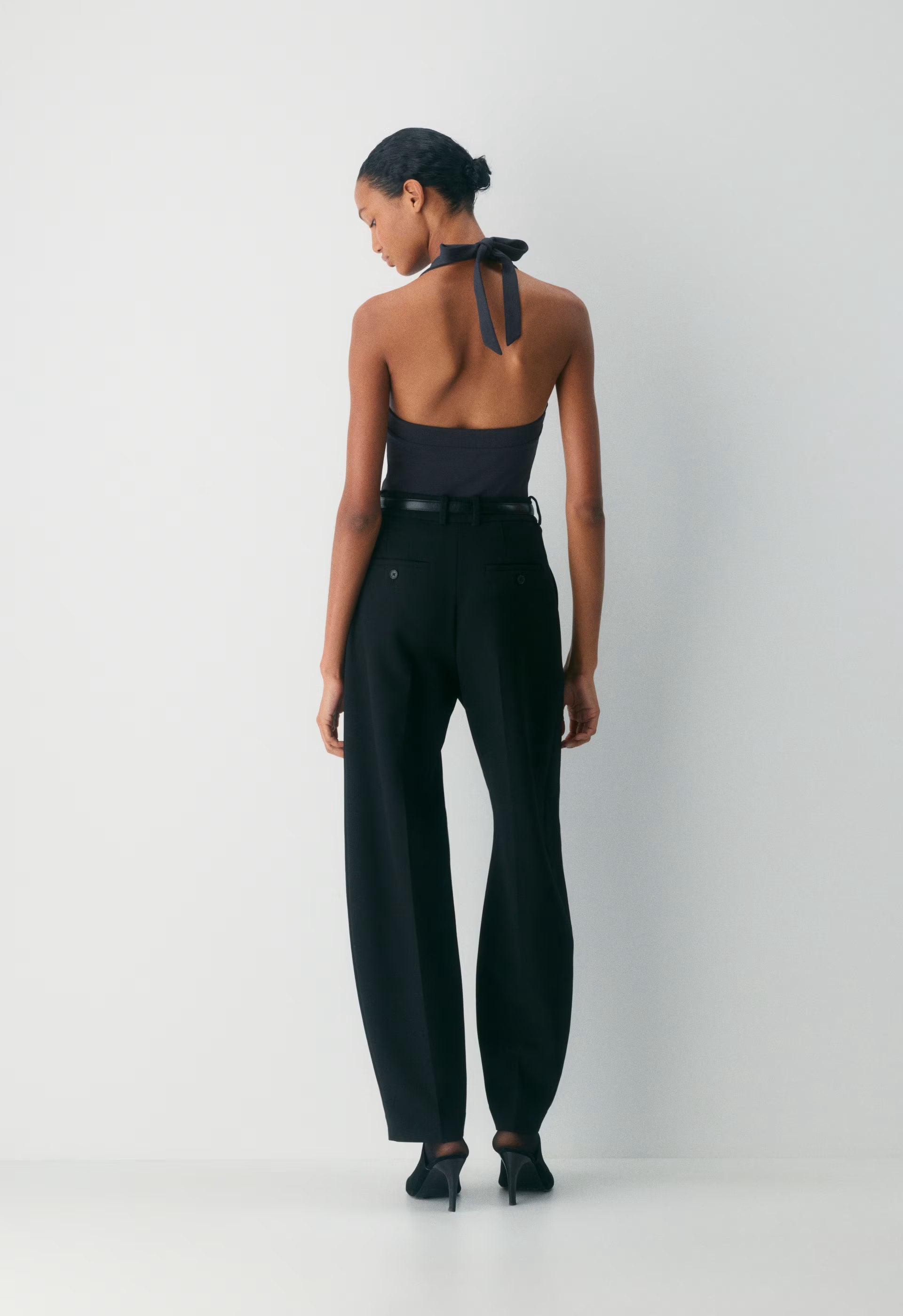 Original Contour Optimum Halter Top - DARK NIGHT NAVY