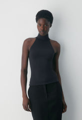 Original Contour Lichesse Halter Top - BLACK
