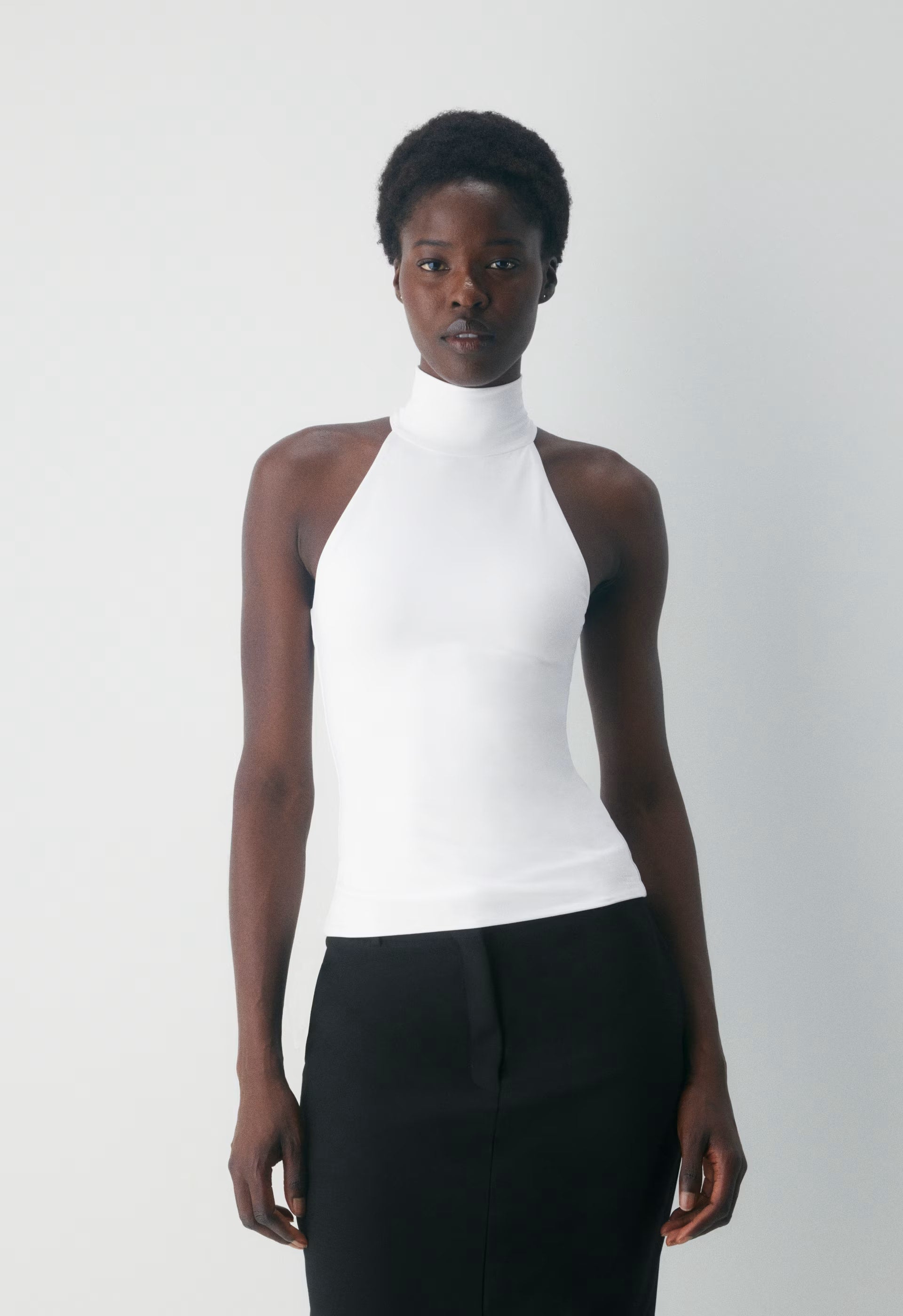 Original Contour Lichesse Halter Top - BRIGHT WHITE