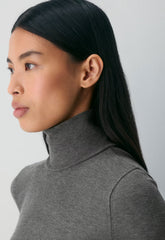 Only Turtleneck - HEATHER CHARCOAL