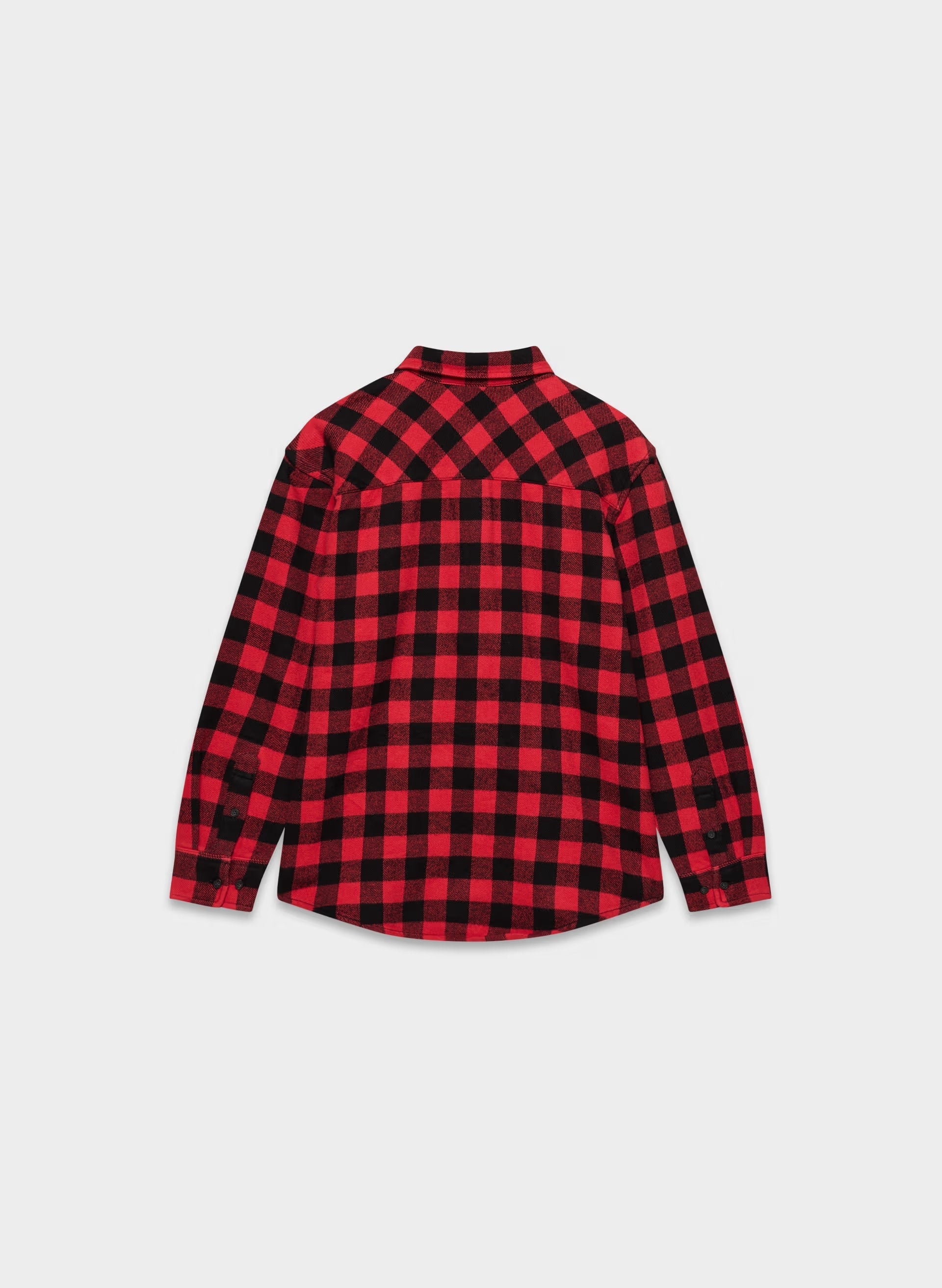 Radcliff Shirt - PLUTO CHK BLK/FLSH RD