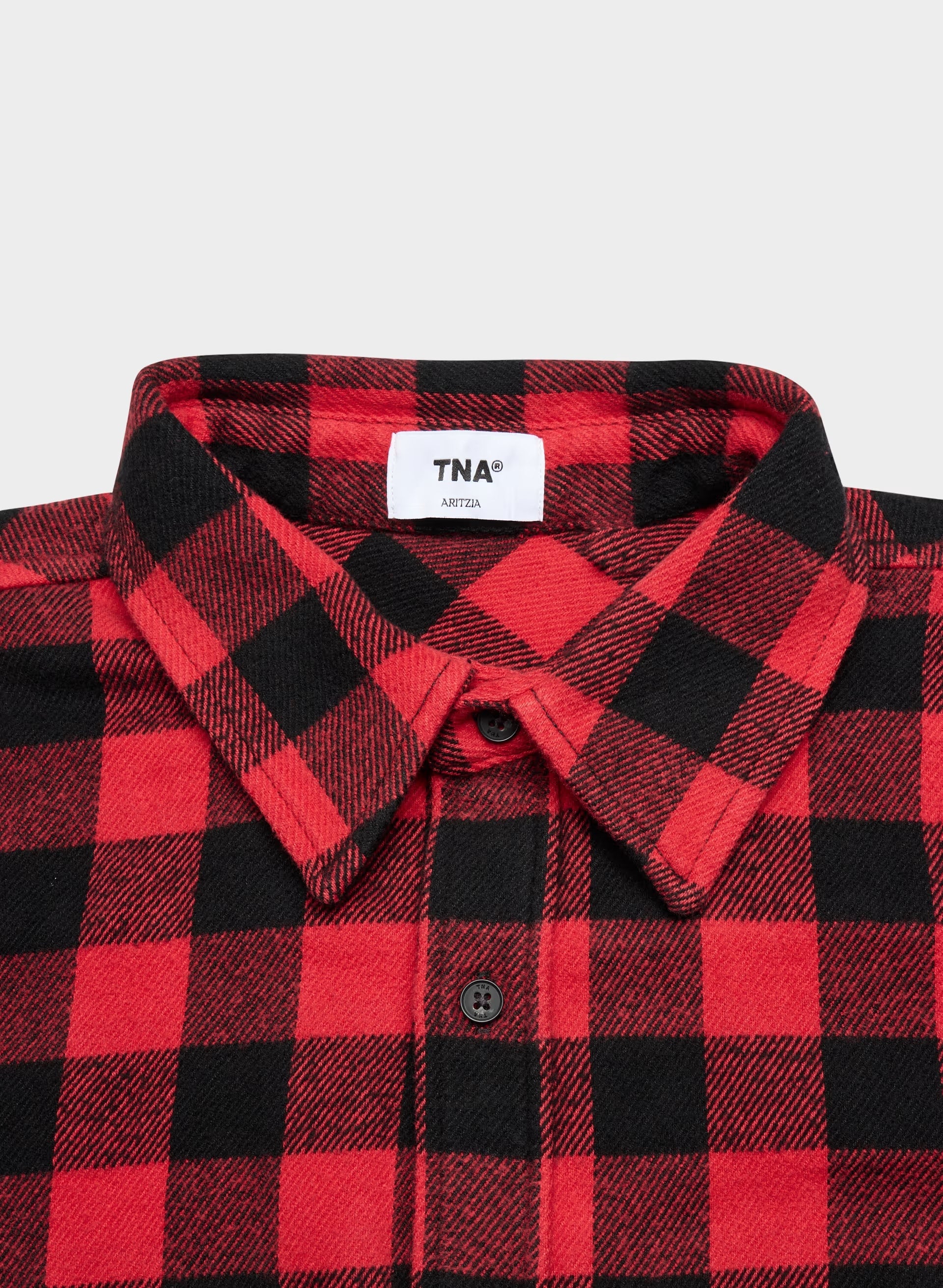 Radcliff Shirt - PLUTO CHK BLK/FLSH RD