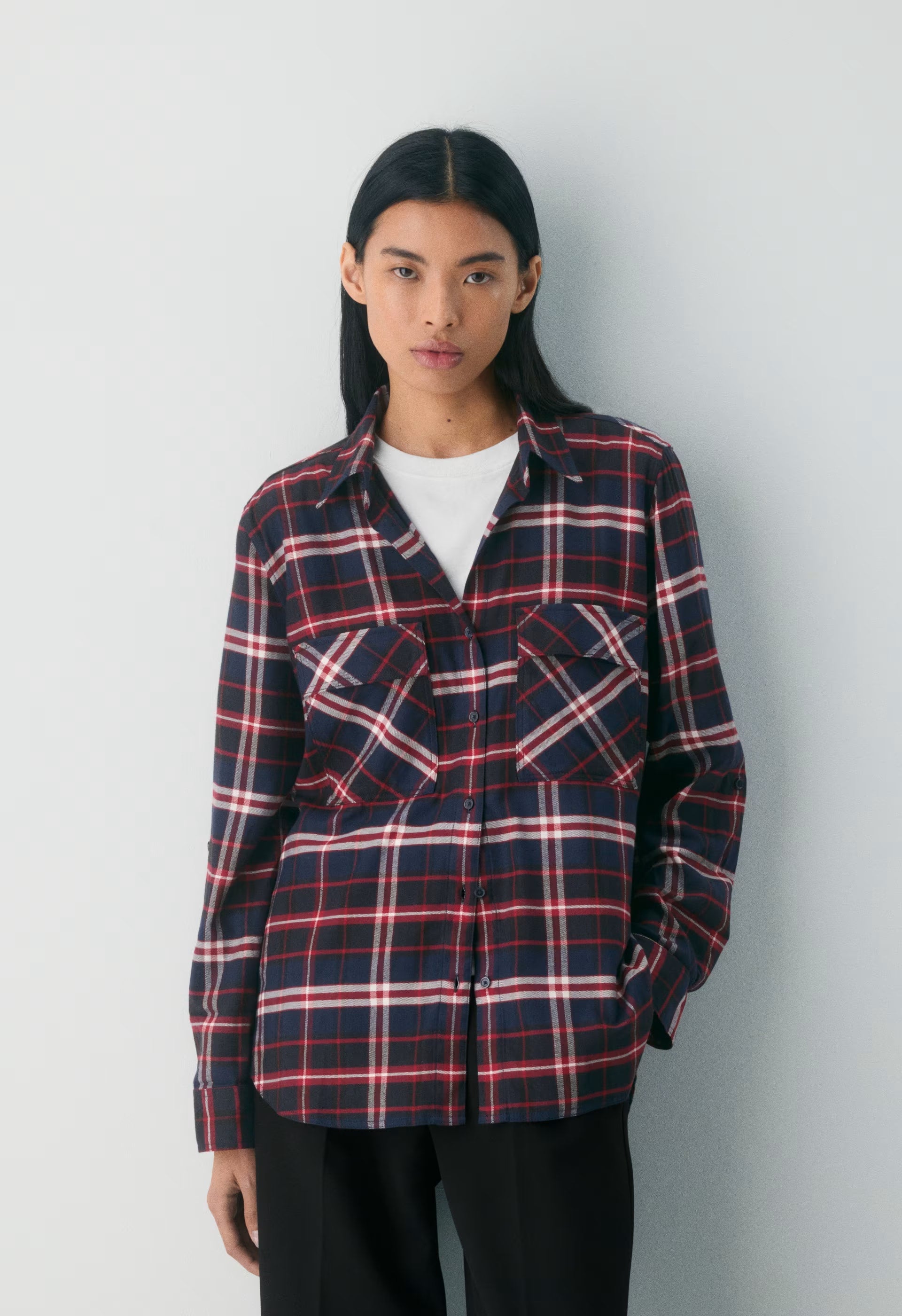 Utility Shirt - HSTN CHK ADML/D R RD