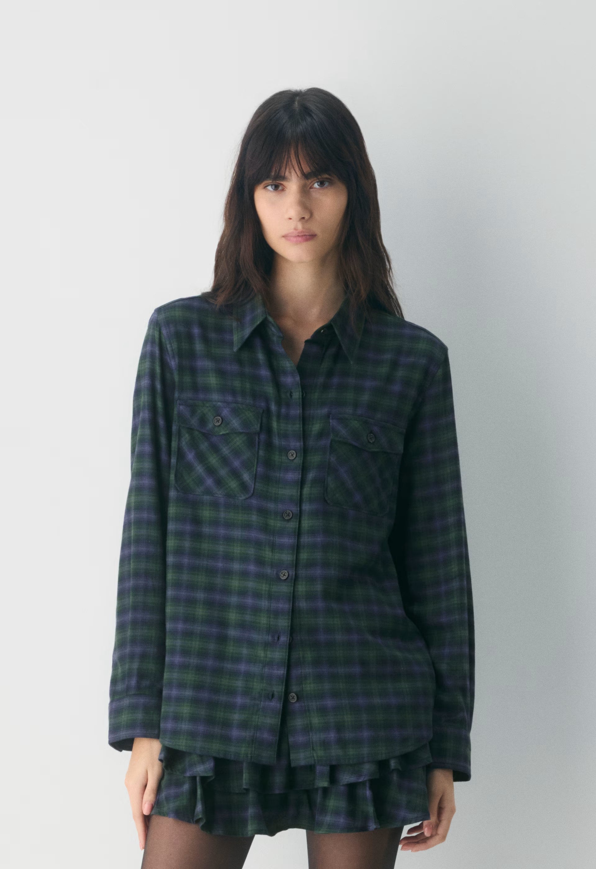 Maple Shirt - ANDERS CHK ADML/SCARAB