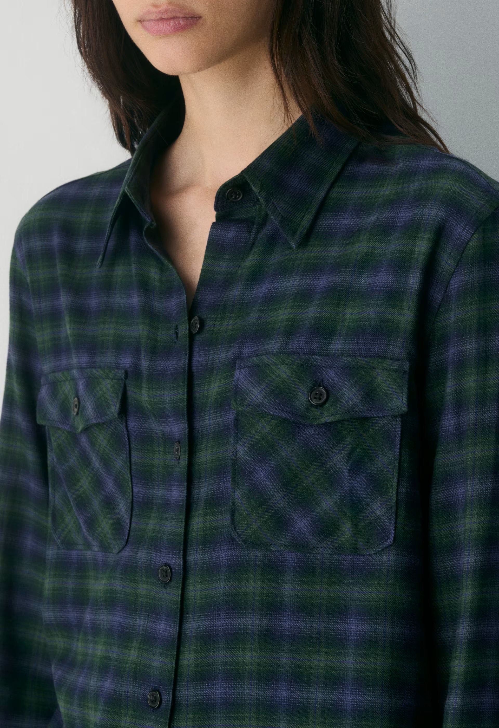 Maple Shirt - ANDERS CHK ADML/SCARAB