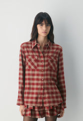 Maple Shirt - ANDERS CHK NM TP/ORN R