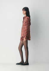 Maple Shirt - ANDERS CHK NM TP/ORN R