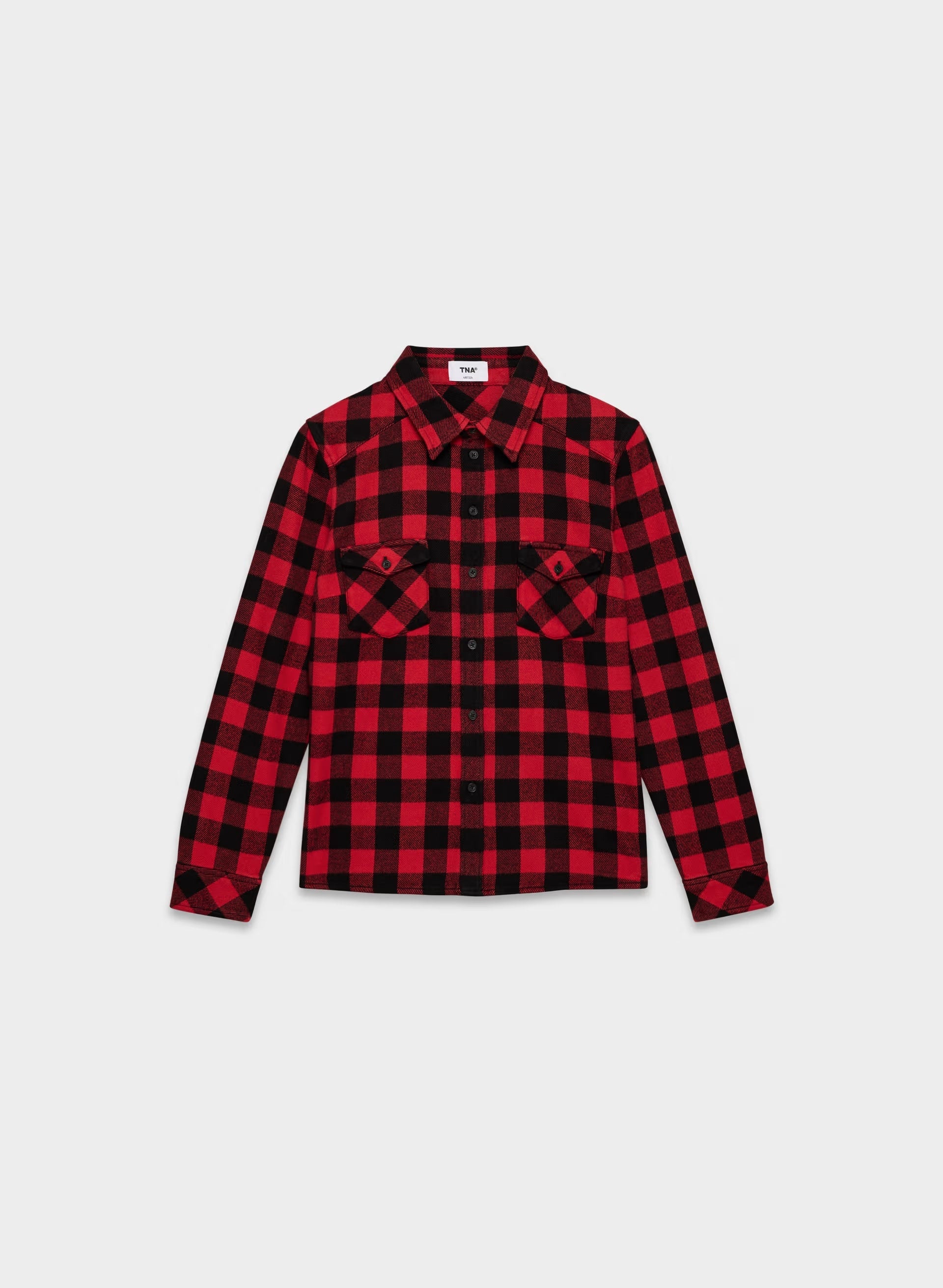 Feedback Shirt - PLUTO CHK BLK/FLSH RD