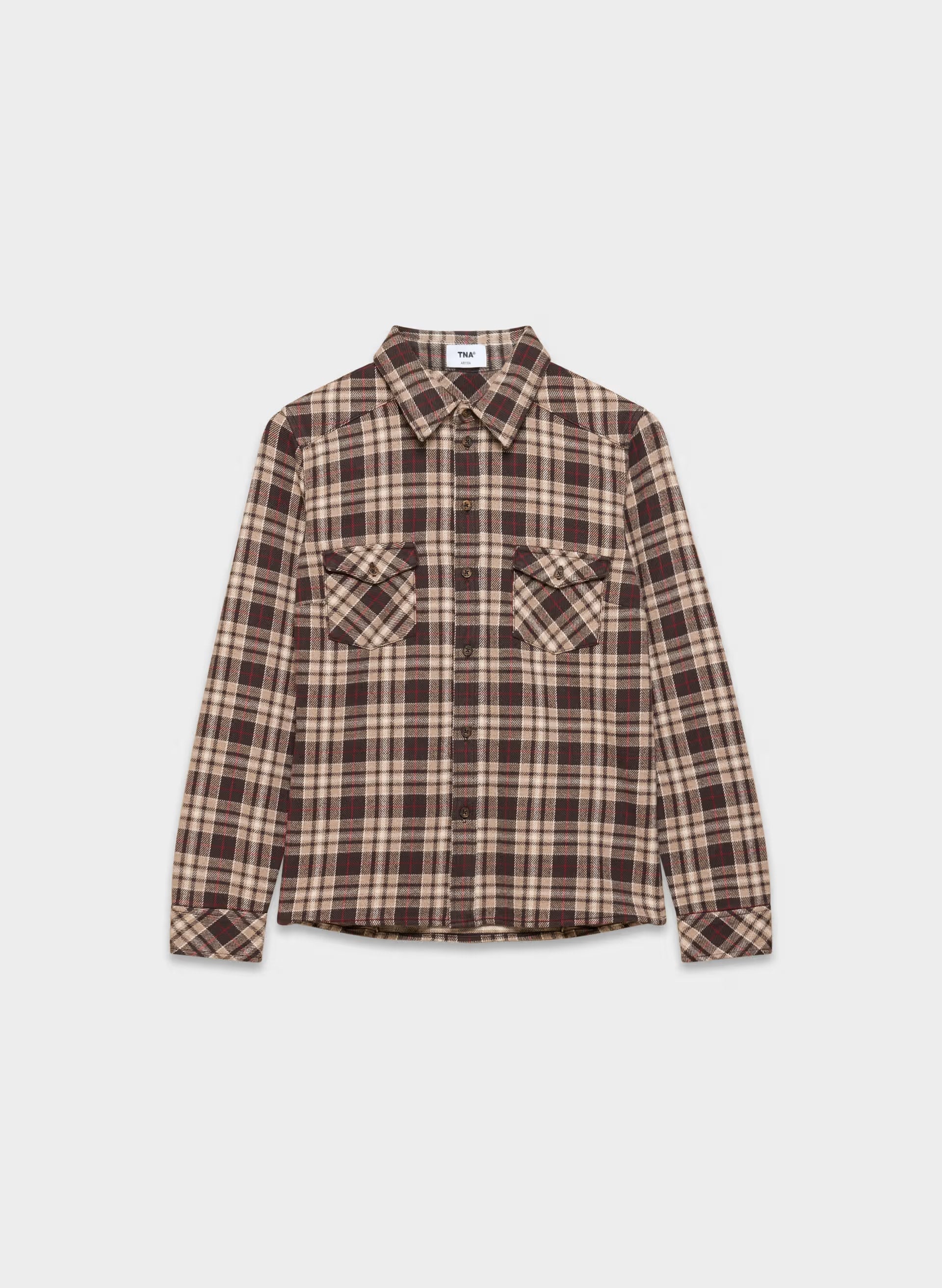 Feedback Shirt - DONALD CHK NM TP/TONAL