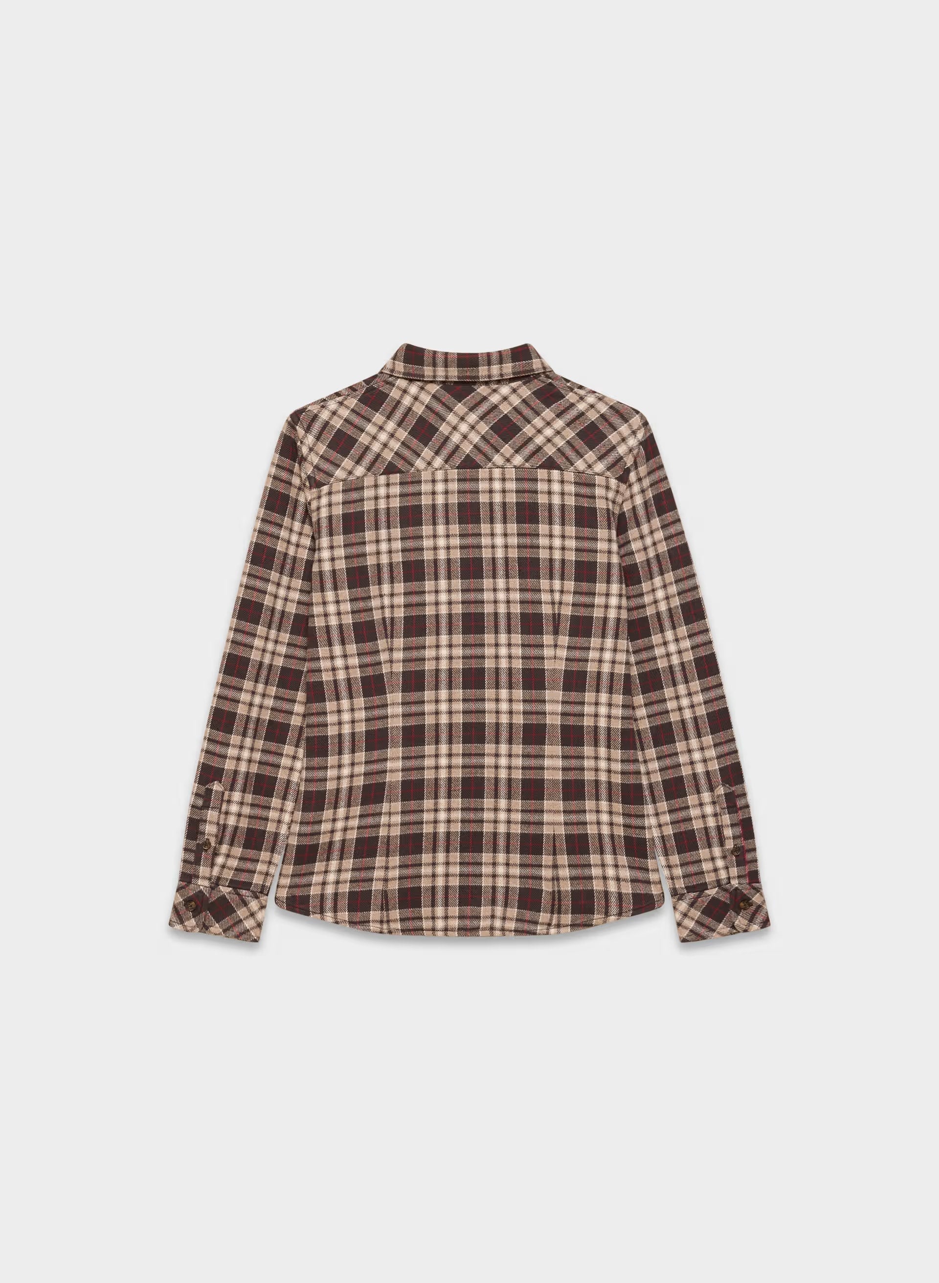 Feedback Shirt - DONALD CHK NM TP/TONAL