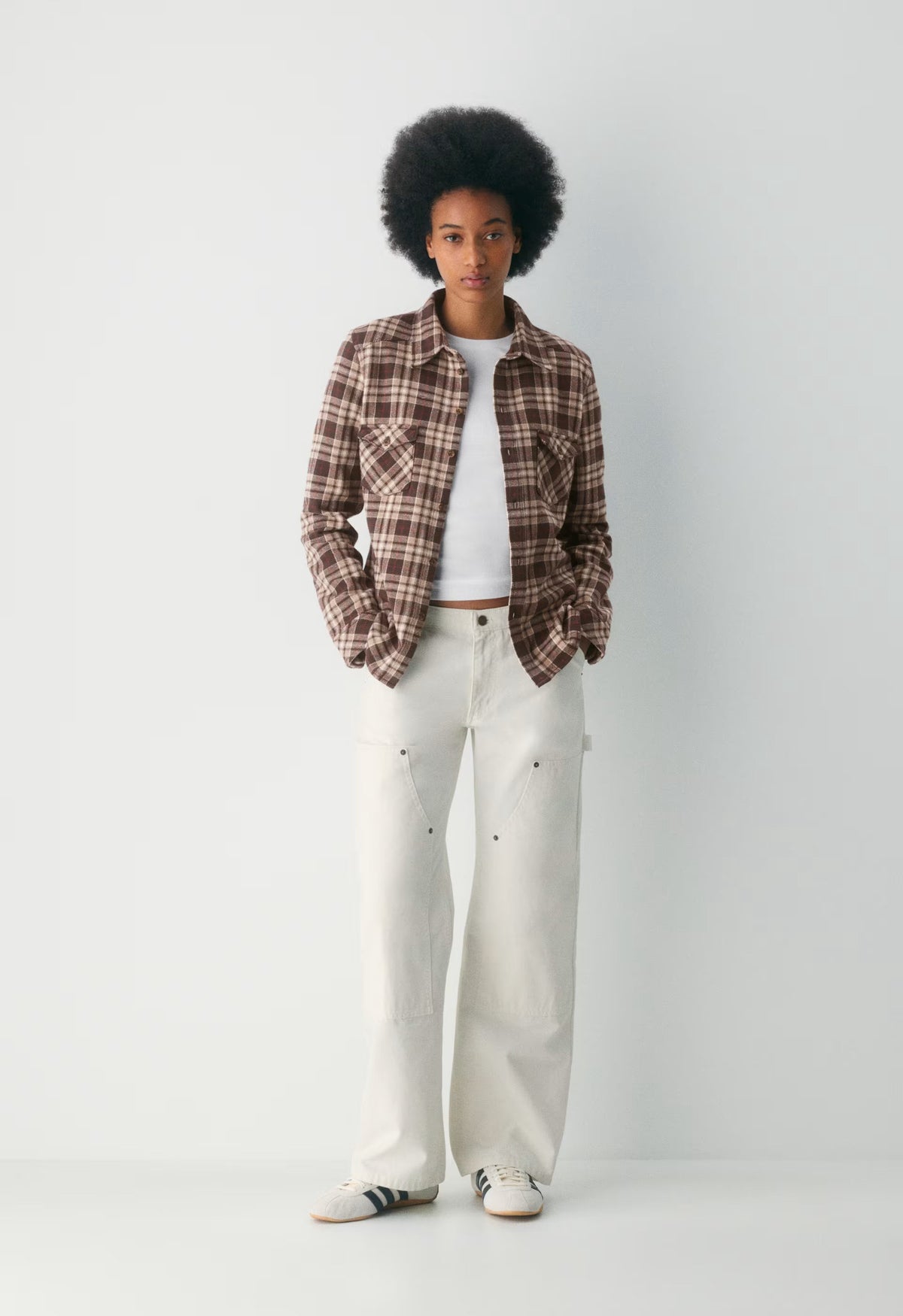 Feedback Shirt - DONALD CHK NM TP/TONAL