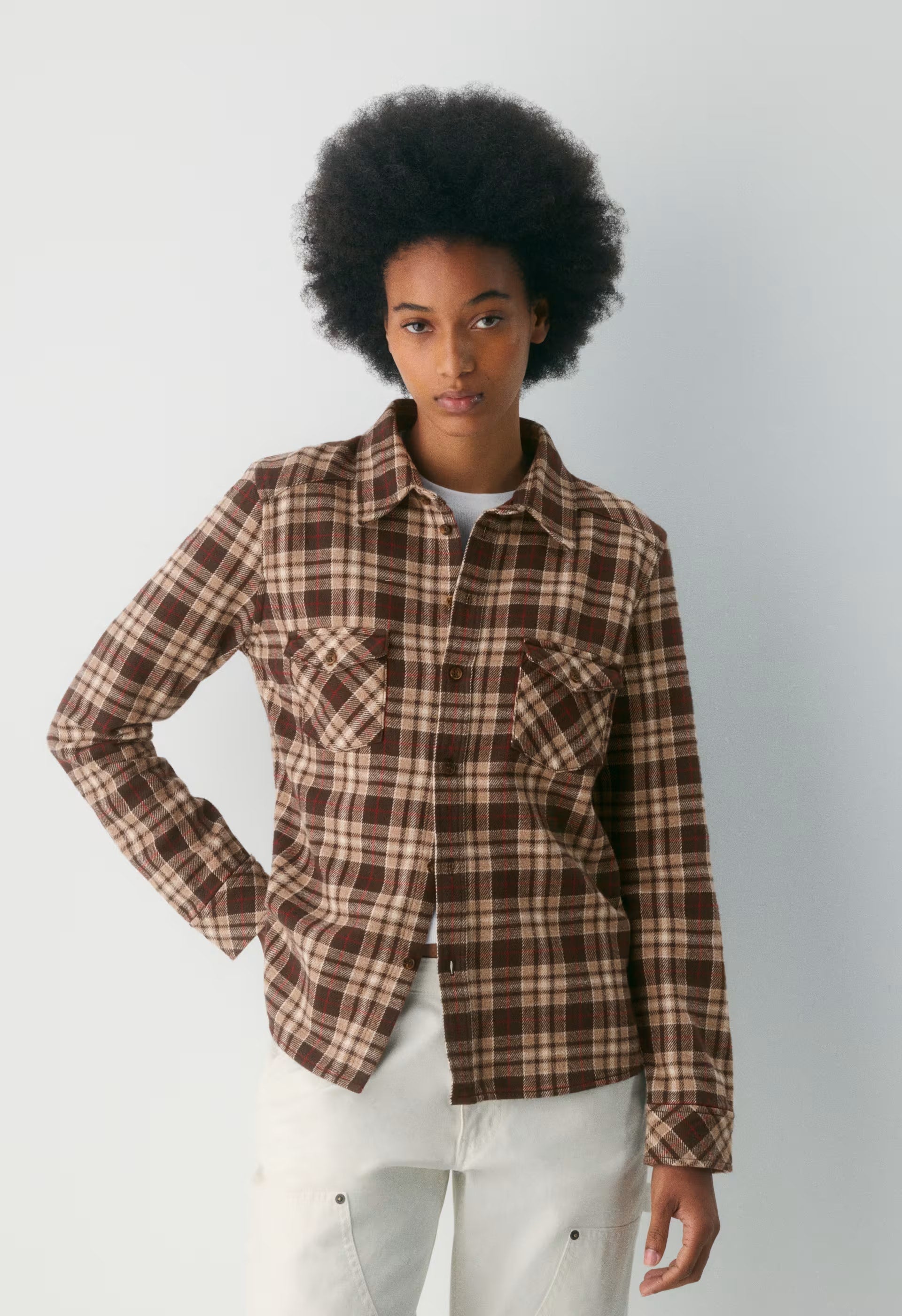 Feedback Shirt - DONALD CHK NM TP/TONAL