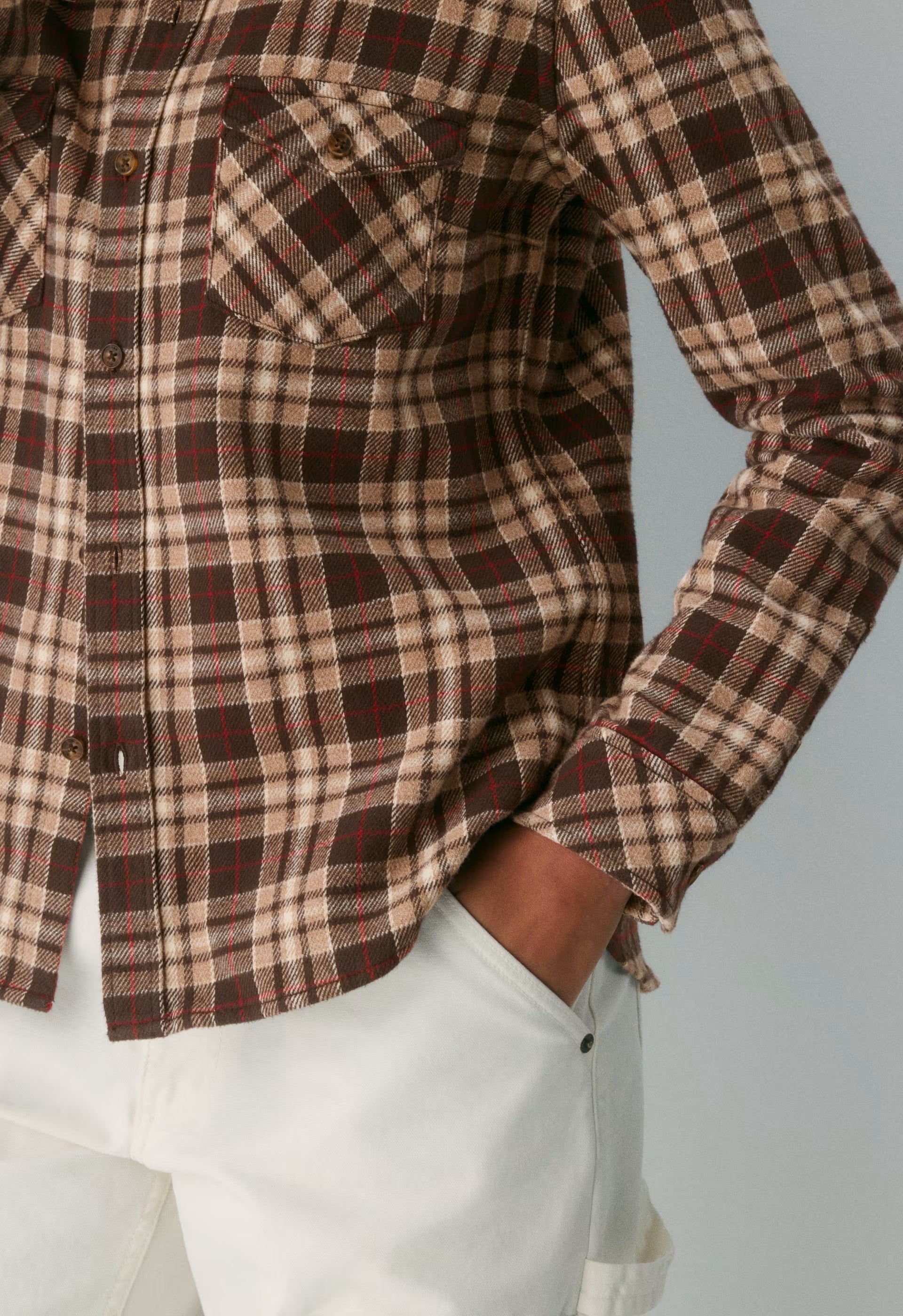 Feedback Shirt - DONALD CHK NM TP/TONAL