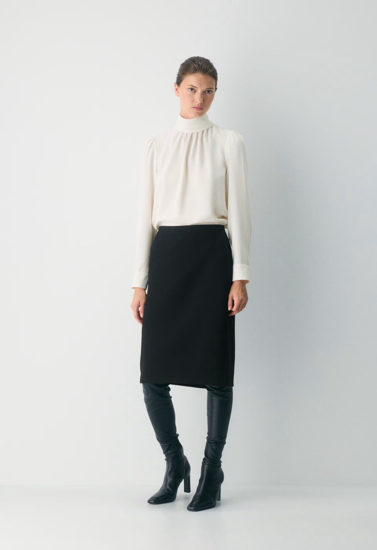 Madiselle Blouse - LIGHT BIRCH