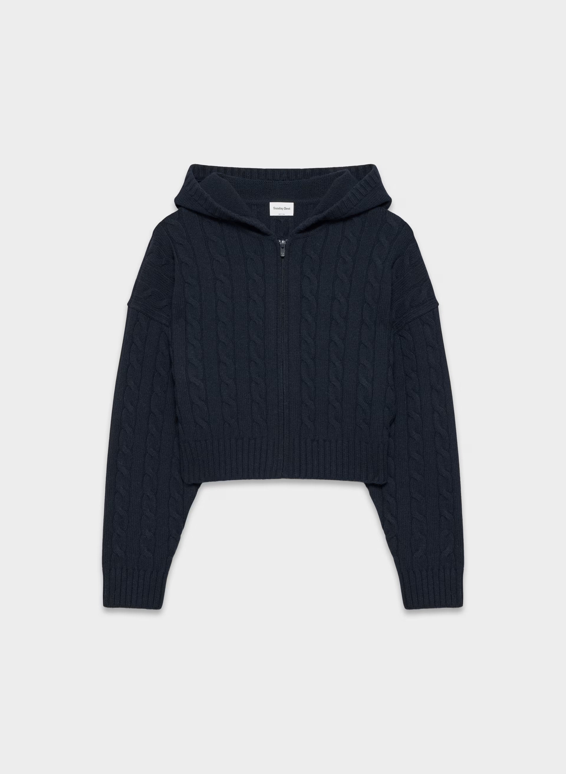 Octavia Zip Hoodie - ADMIRAL