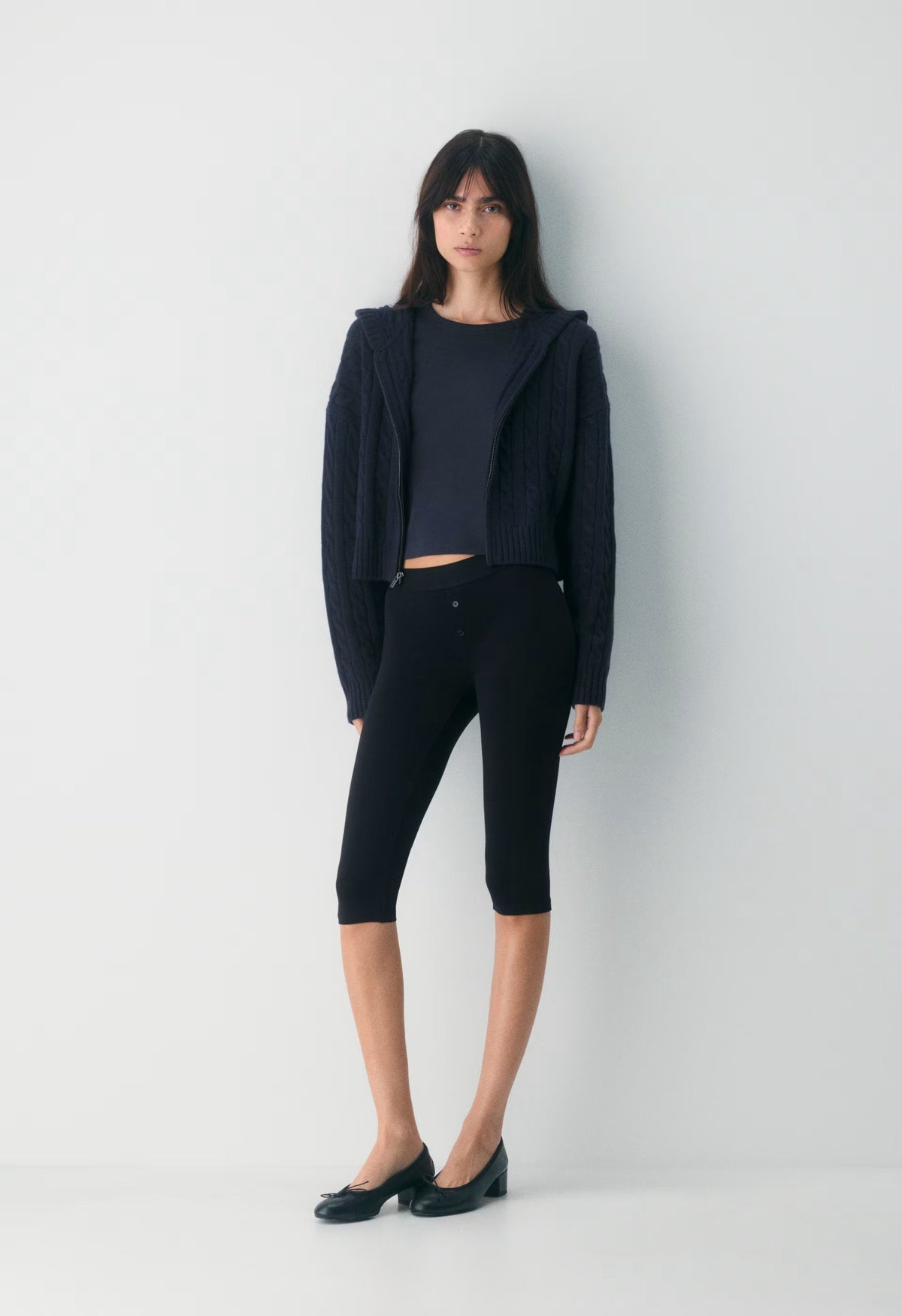 Octavia Zip Hoodie - ADMIRAL